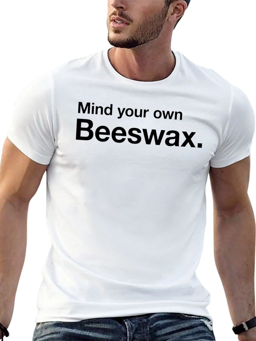 Mind Your Own Beeswax Graphic Tee