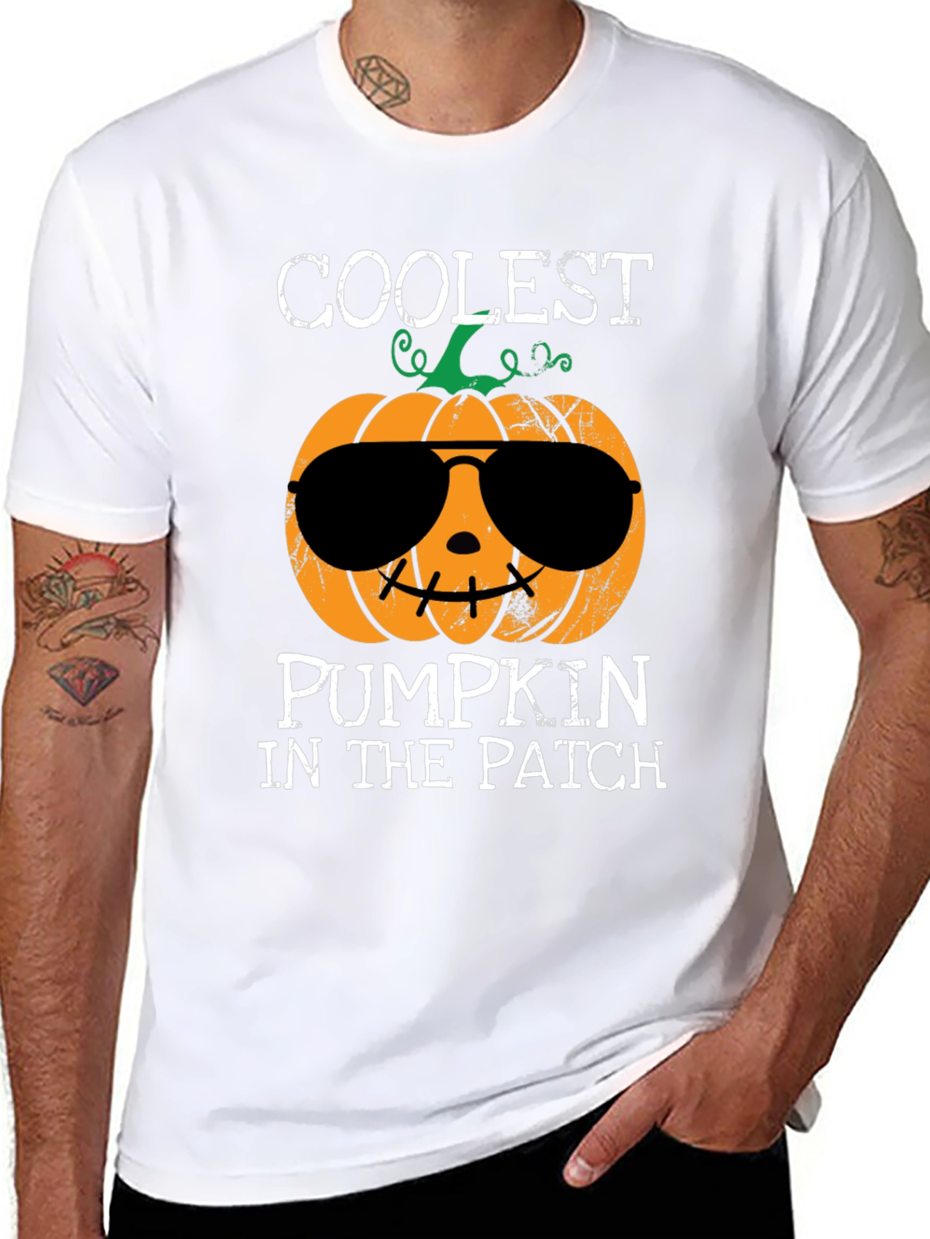 Coolest Pumpkin Patch Halloween Graphic Tee