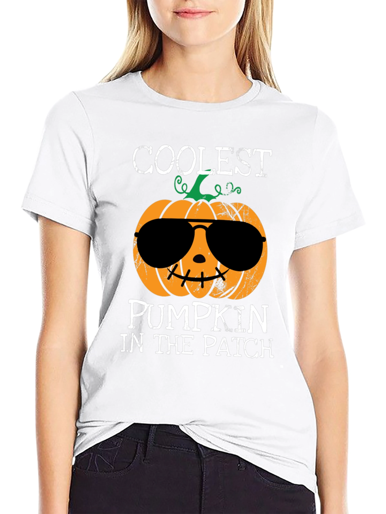 Coolest Pumpkin Patch Halloween Graphic Tee