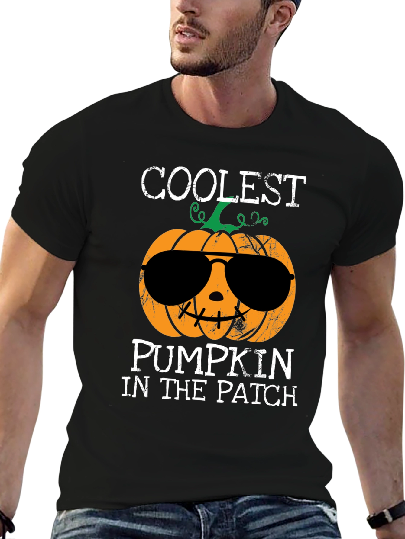 Coolest Pumpkin Patch Halloween Graphic Tee