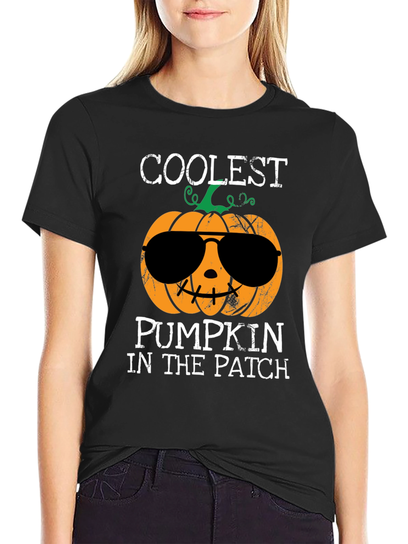 Coolest Pumpkin Patch Halloween Graphic Tee