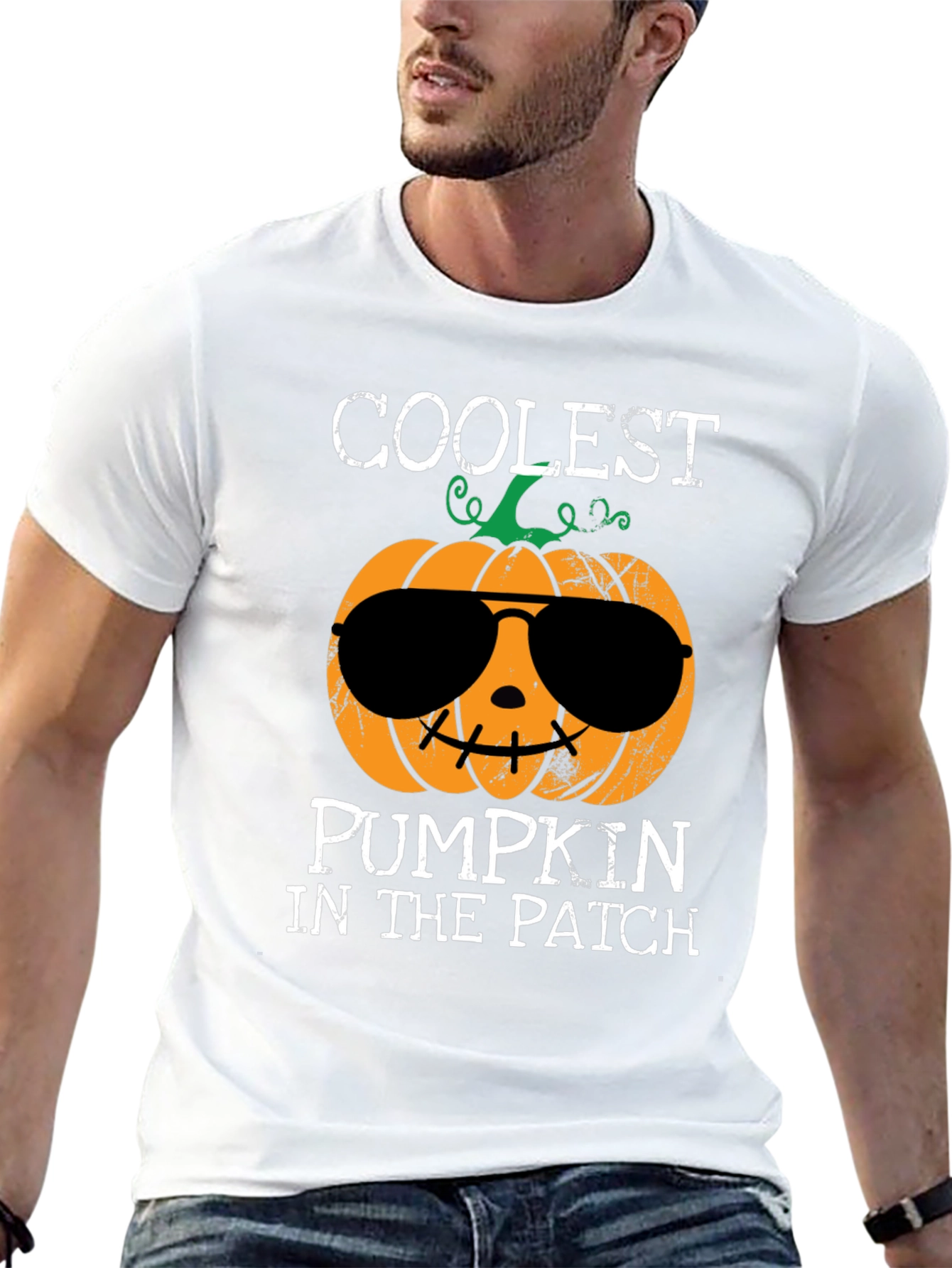 Coolest Pumpkin Patch Halloween Graphic Tee