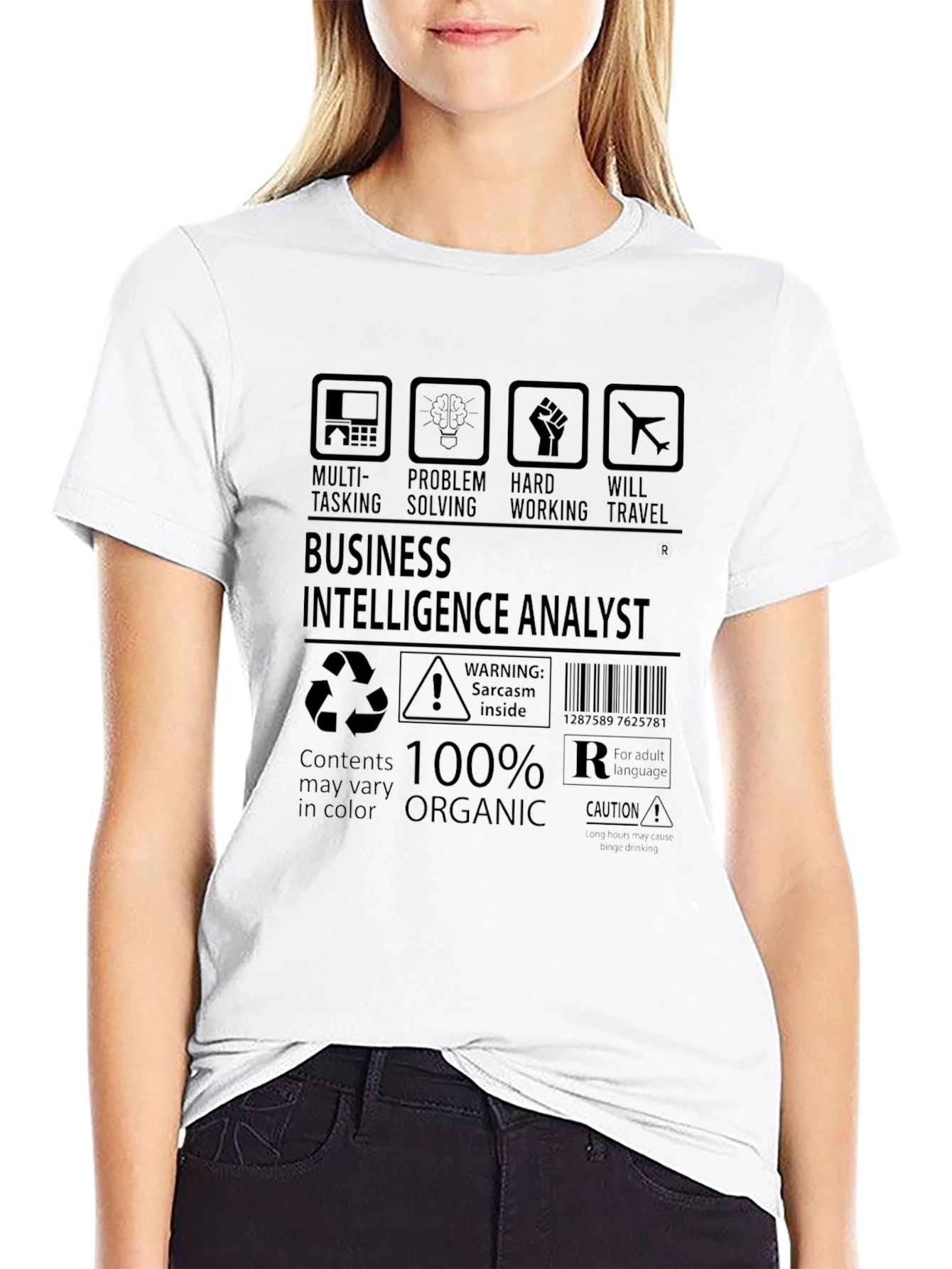 Business Intelligence Analyst 100% Organic T-Shirt
