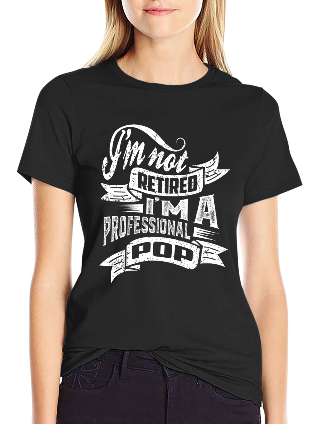 Professional Pop T-Shirt - Funny Retired Dad Tee