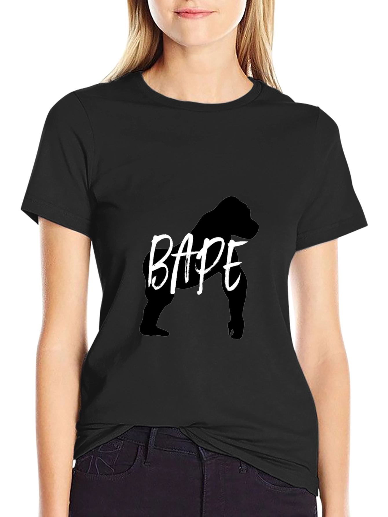 BAPE Gorilla Graphic Black T-Shirt