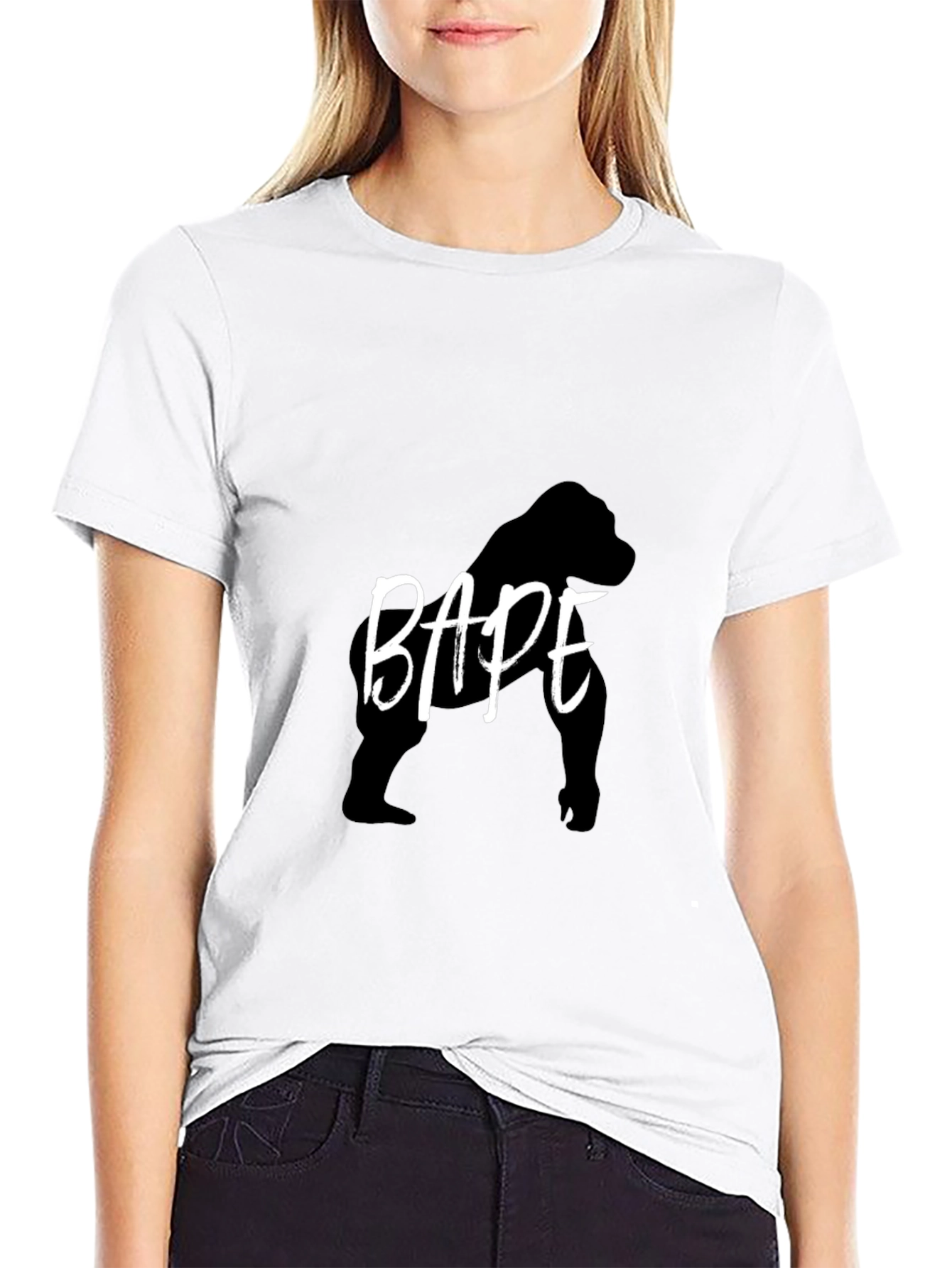 BAPE Gorilla Graphic Black T-Shirt