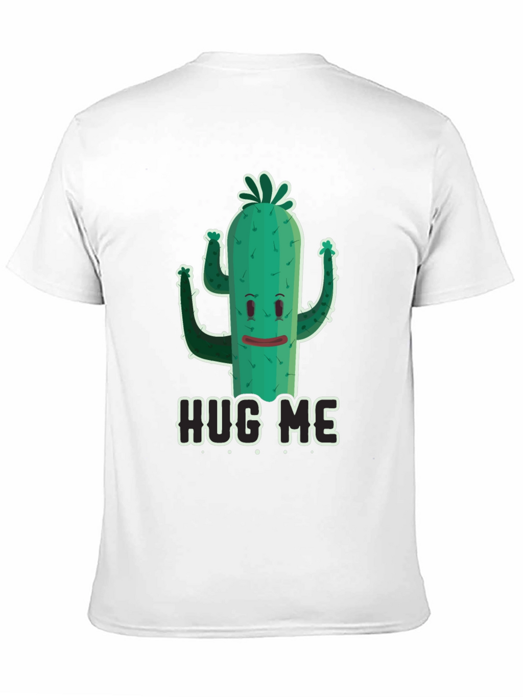 Hug Me Cactus Graphic Tee - Funny Unisex T-Shirt