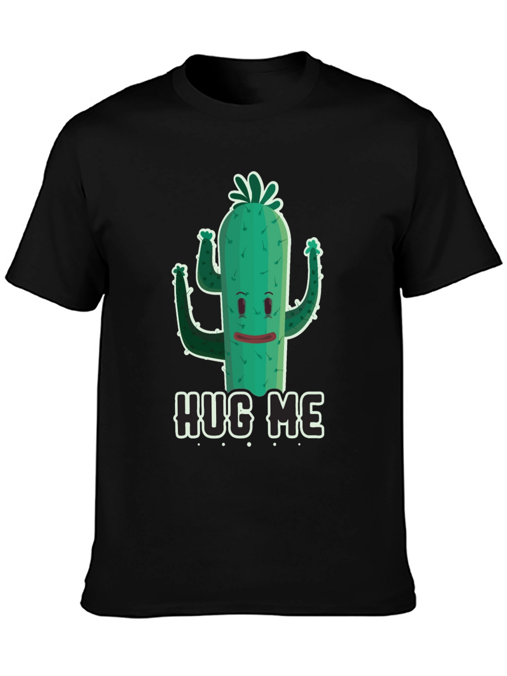 Hug Me Cactus Graphic Tee - Funny Unisex T-Shirt