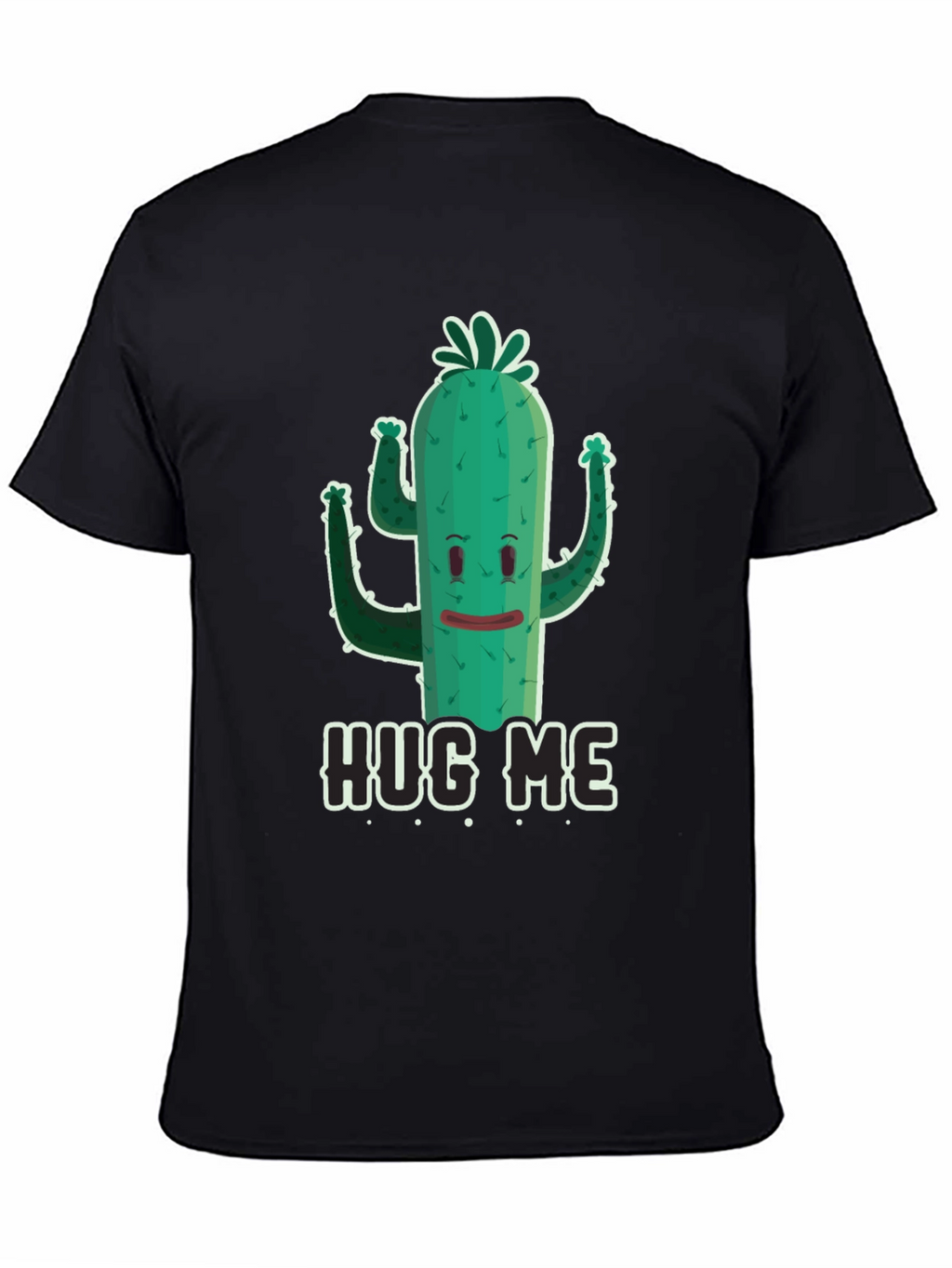 Hug Me Cactus Graphic Tee - Funny Unisex T-Shirt