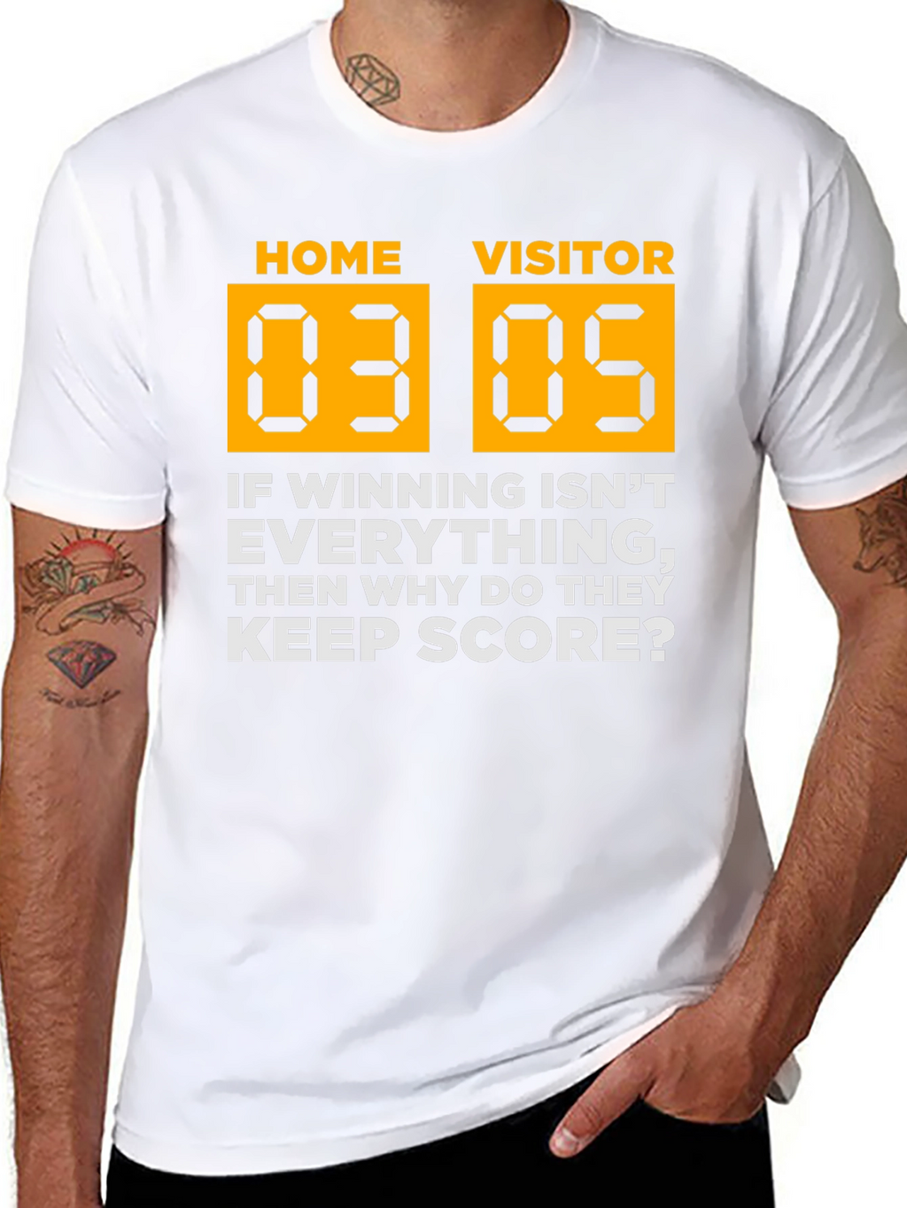 Home Vs Visitor Graphic Tee