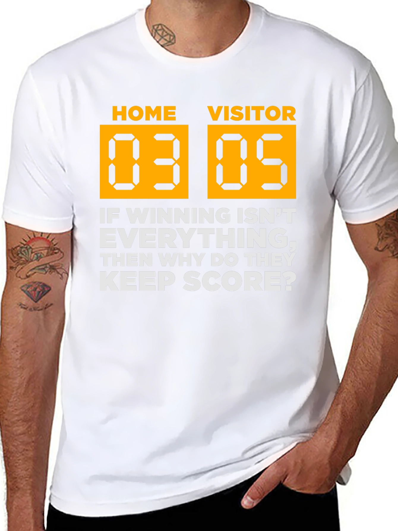 Home Vs Visitor Graphic Tee