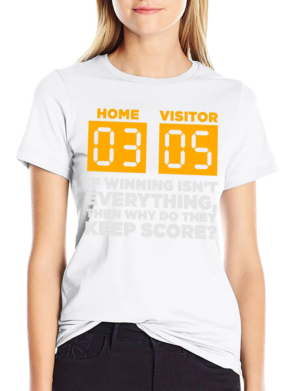 Home Vs Visitor Graphic Tee