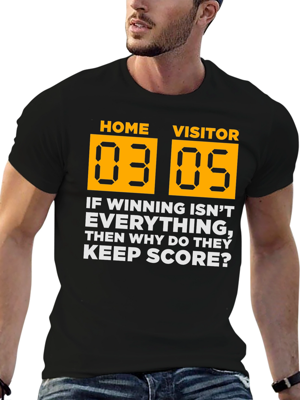 Home Vs Visitor Graphic Tee