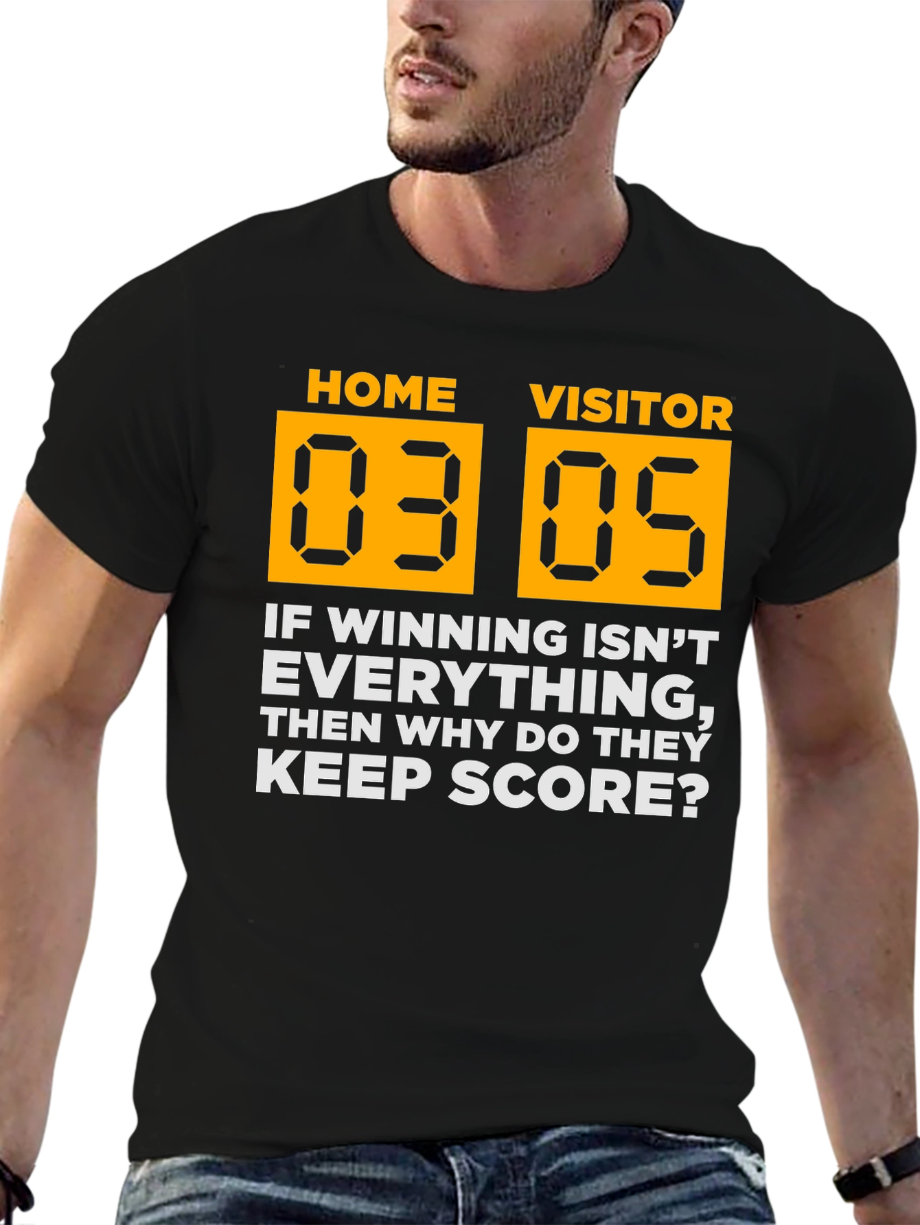 Home Vs Visitor Graphic Tee