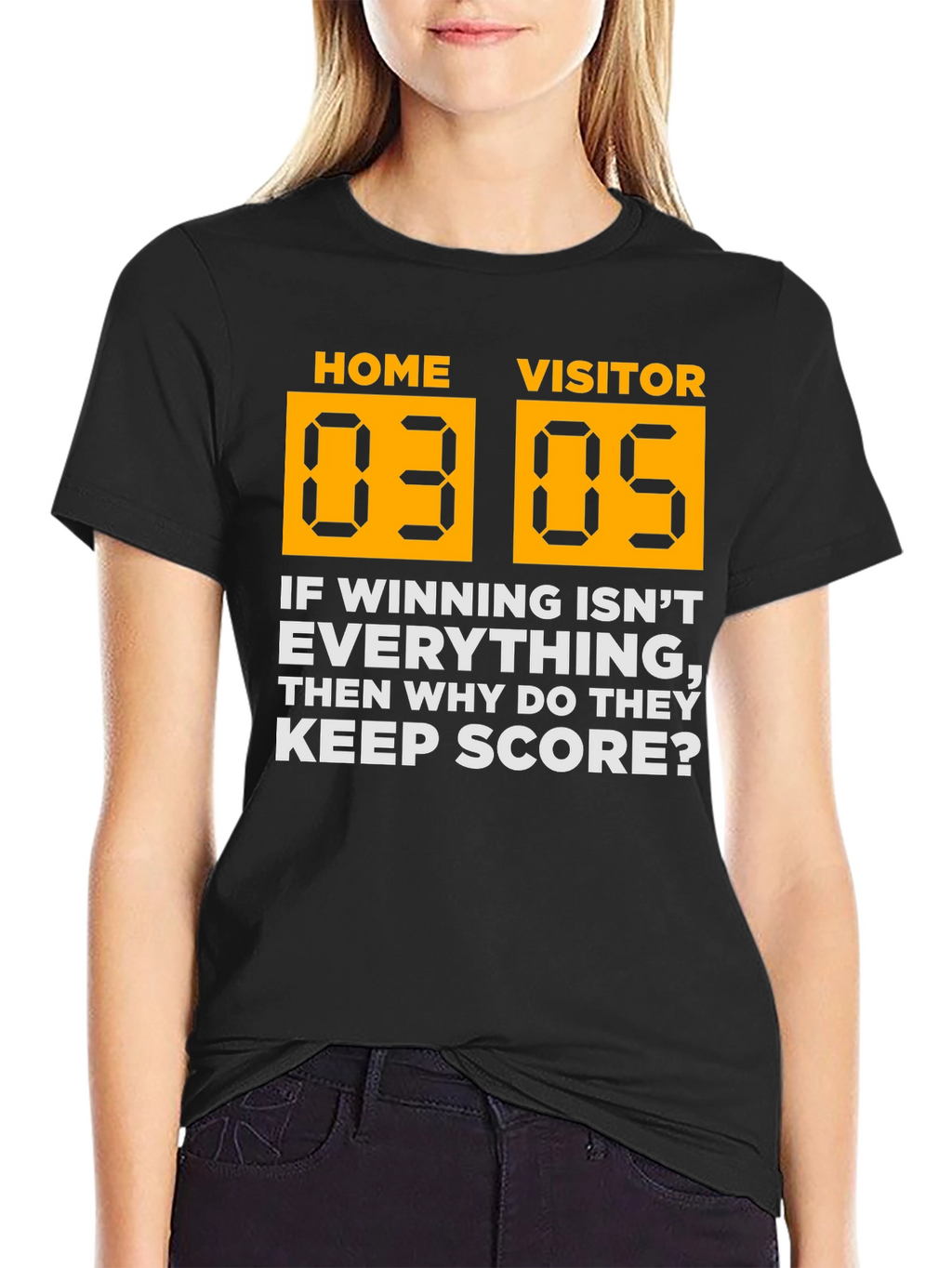 Home Vs Visitor Graphic Tee