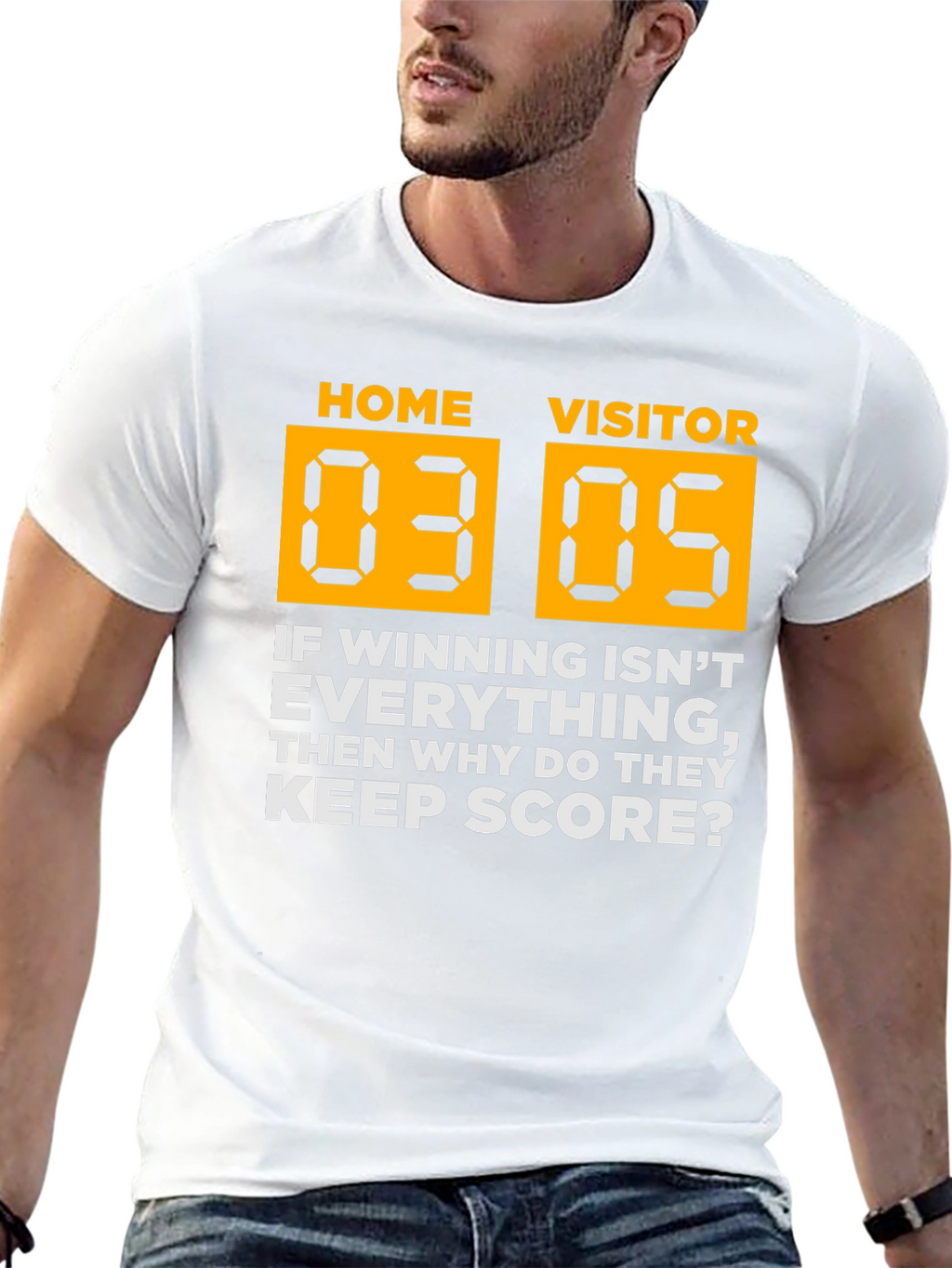 Home Vs Visitor Graphic Tee