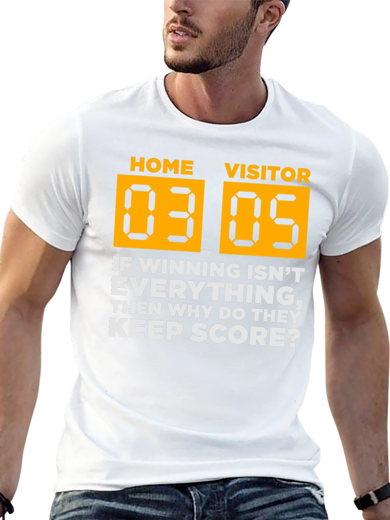 Home Vs Visitor Graphic Tee