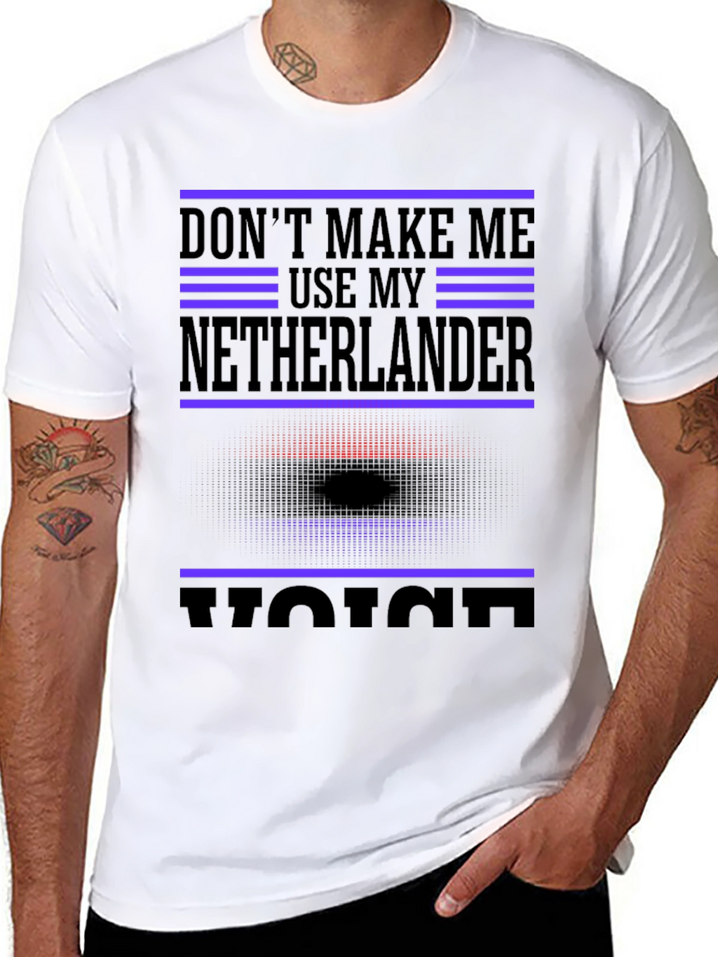 Netherlander Voice Mens Graphic Tee