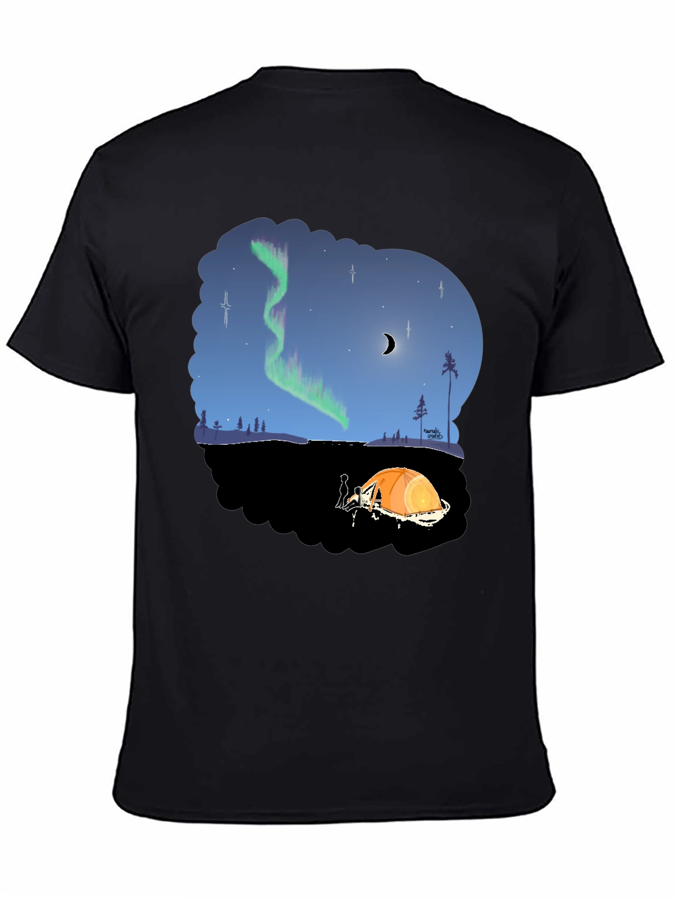 Aurora Camping Graphic Tee