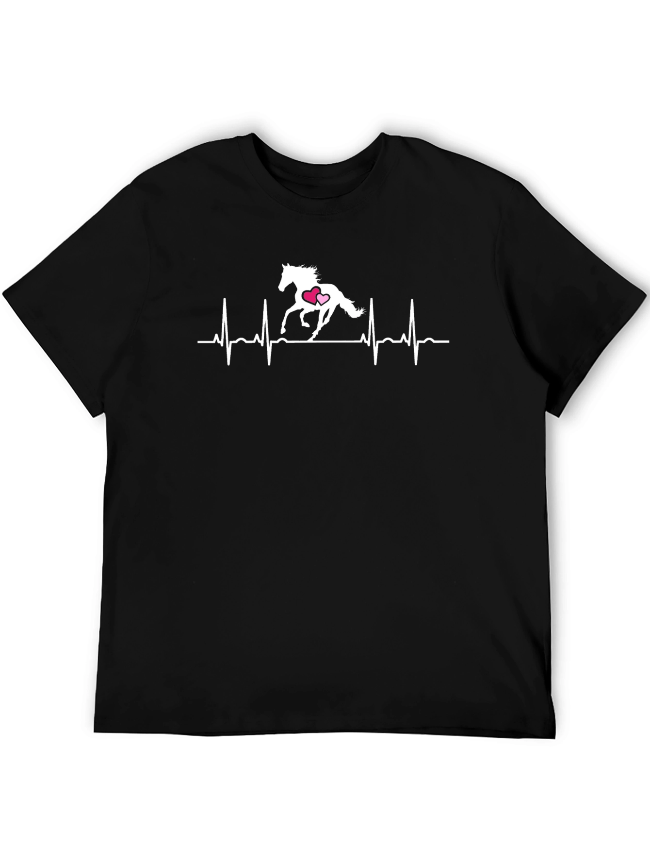 Horse Heartbeat Graphic T-Shirt