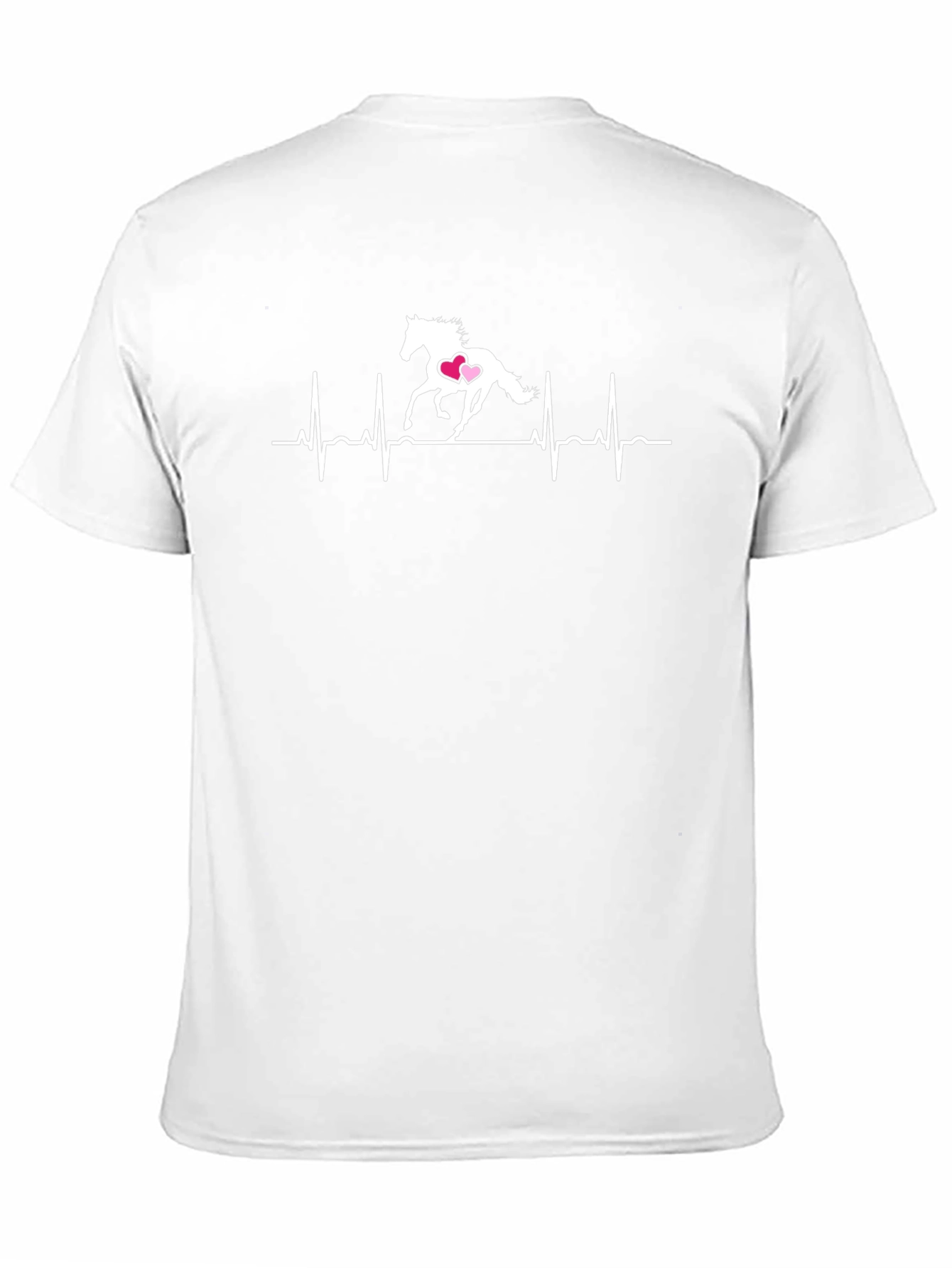 Horse Heartbeat Graphic T-Shirt