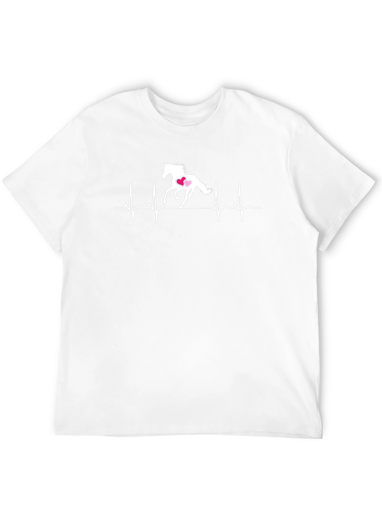 Horse Heartbeat Graphic T-Shirt