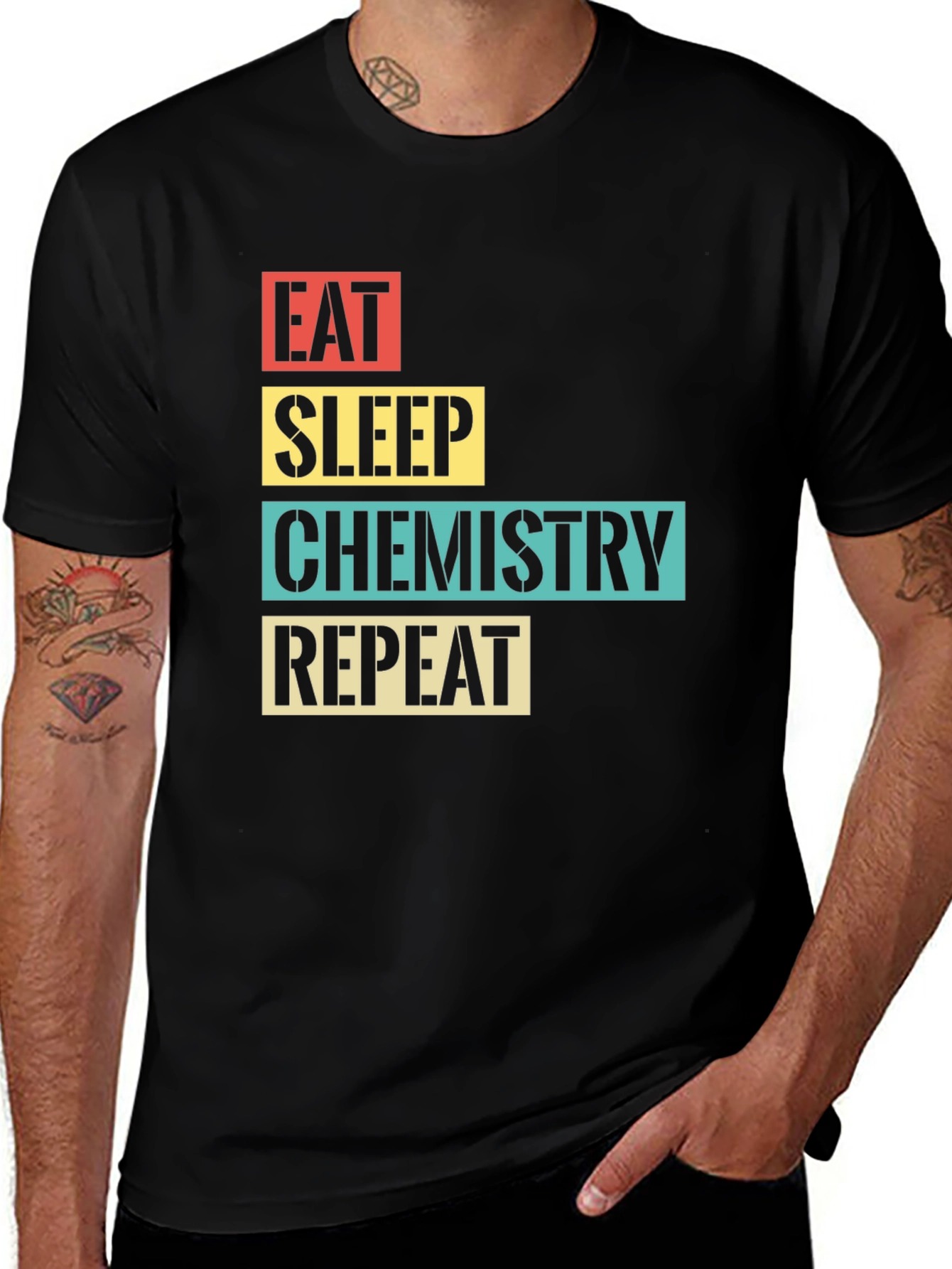 Eat Sleep Chemistry Repeat T-Shirt