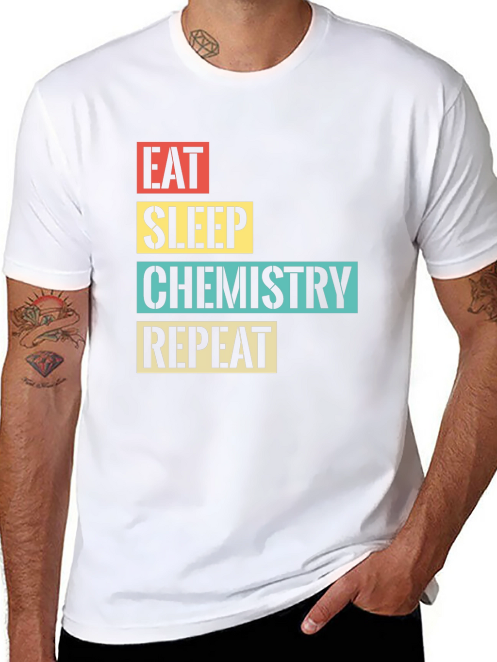 Eat Sleep Chemistry Repeat T-Shirt