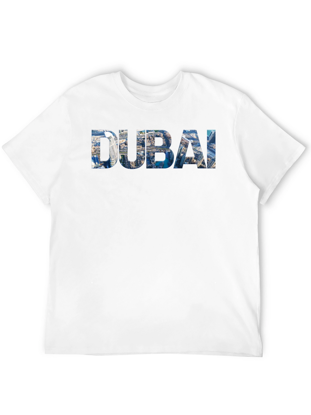Dubai Cityscape T-Shirt - Modern Graphic Tee