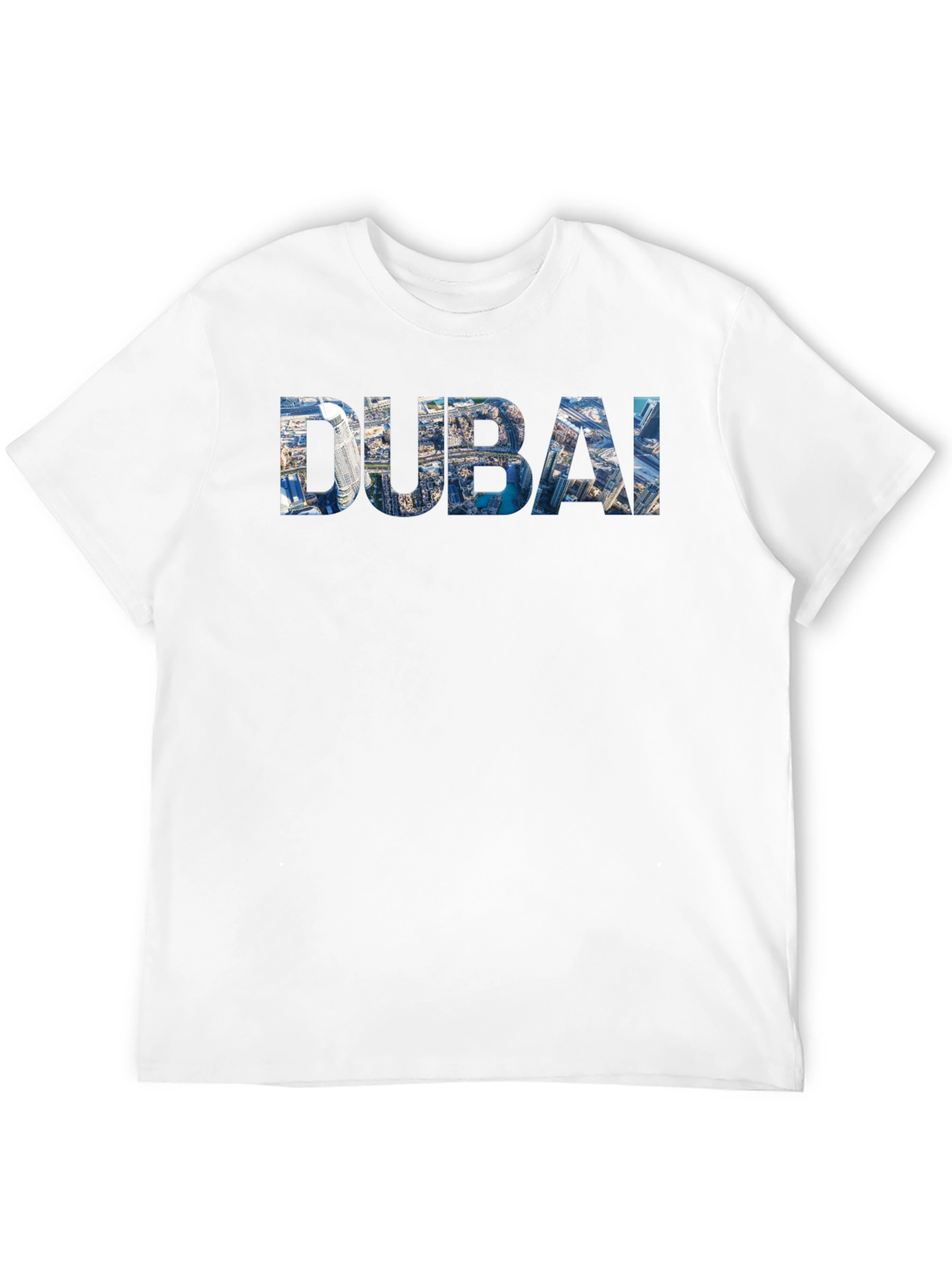 Dubai Cityscape T-Shirt - Modern Graphic Tee