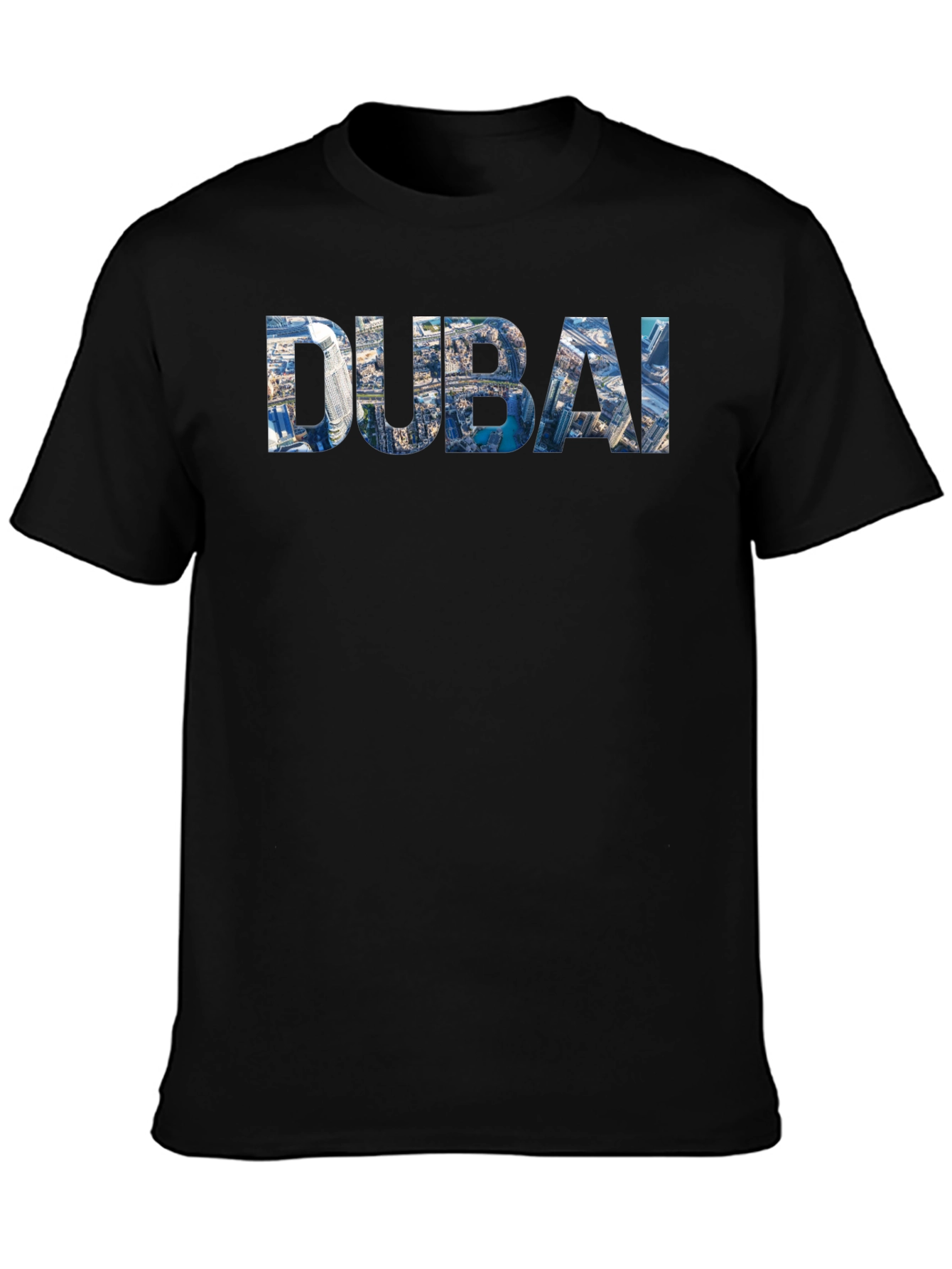 Dubai Cityscape T-Shirt - Modern Graphic Tee