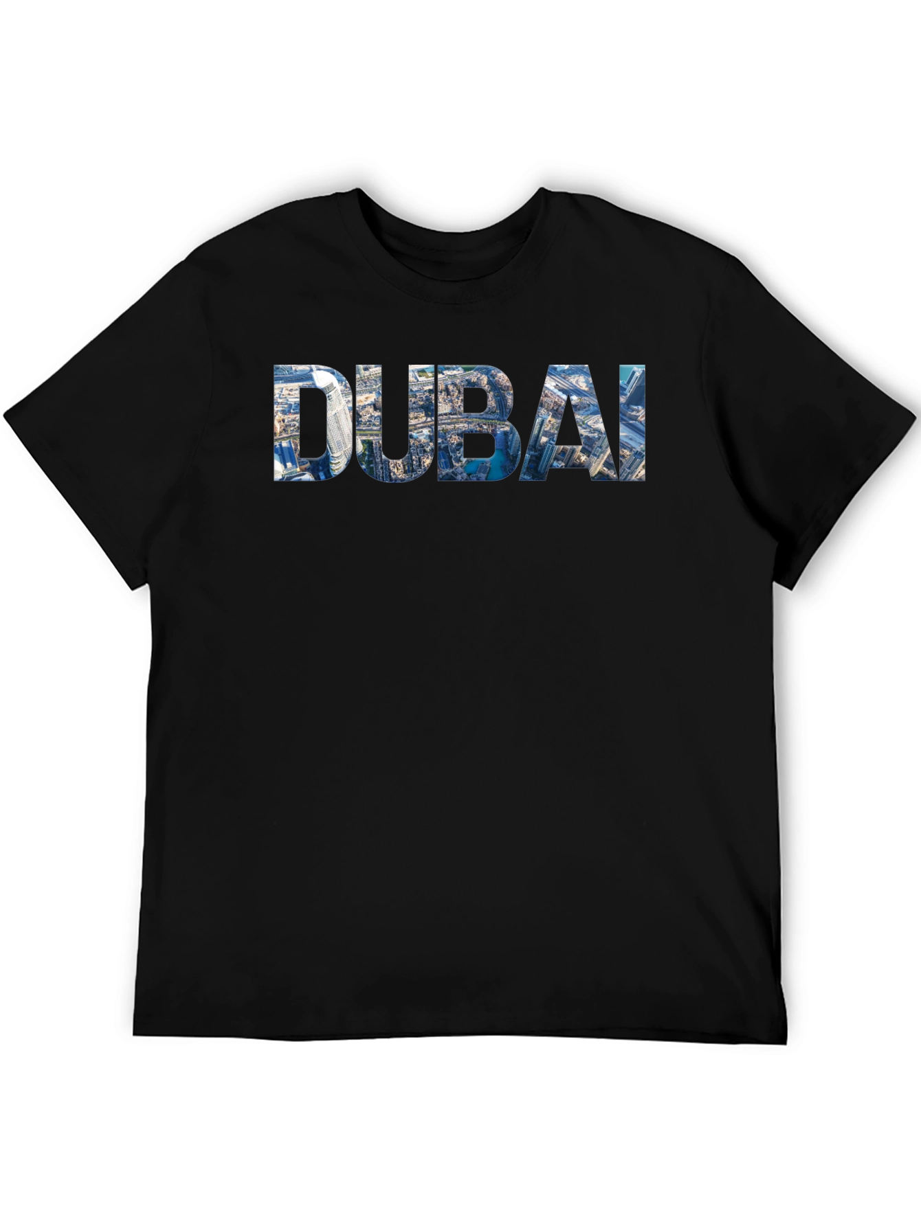 Dubai Cityscape T-Shirt - Modern Graphic Tee