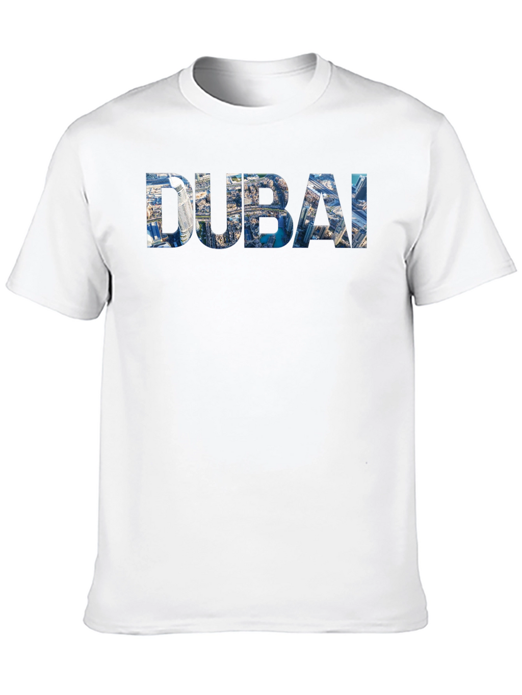 Dubai Cityscape T-Shirt - Modern Graphic Tee