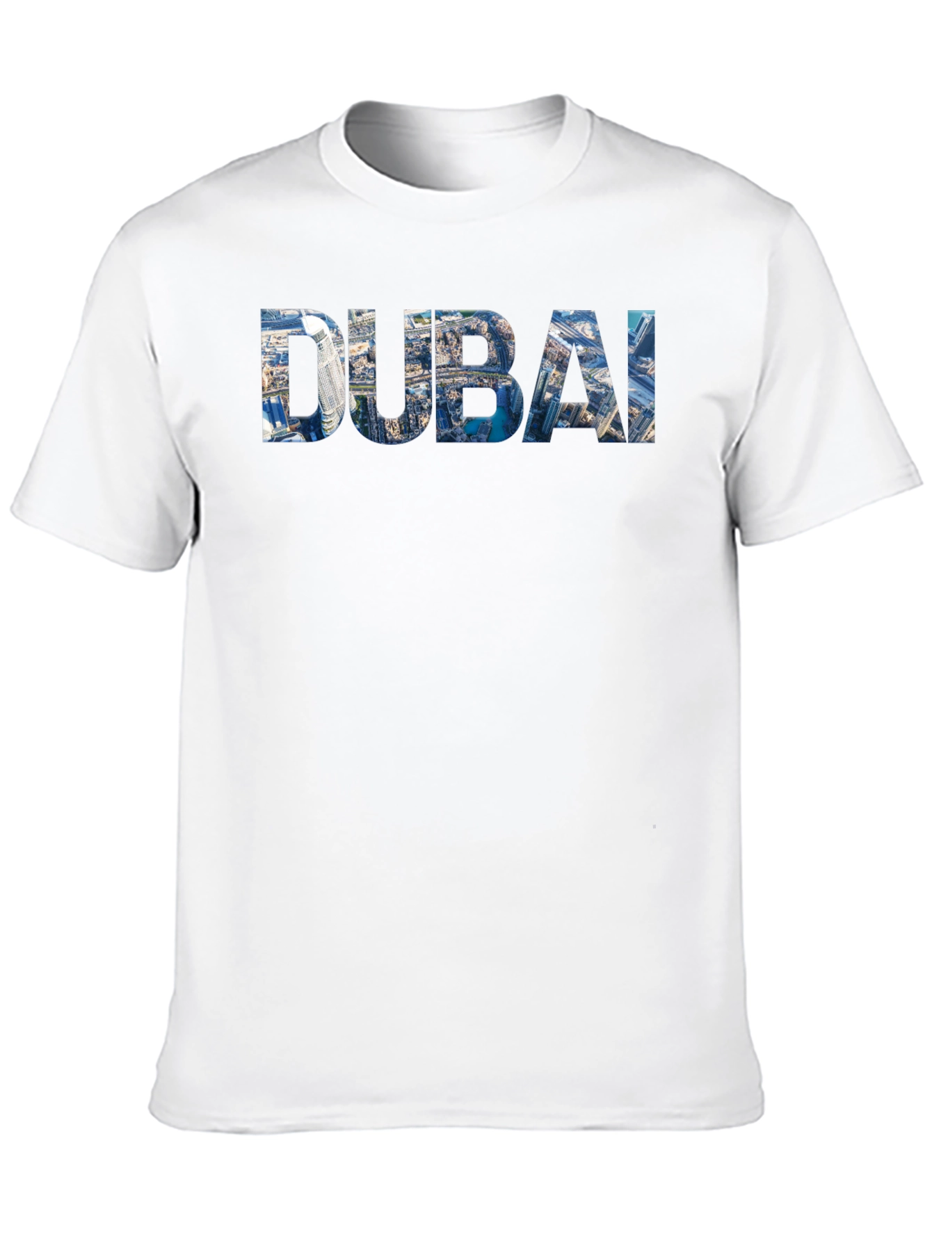 Dubai Cityscape T-Shirt - Modern Graphic Tee