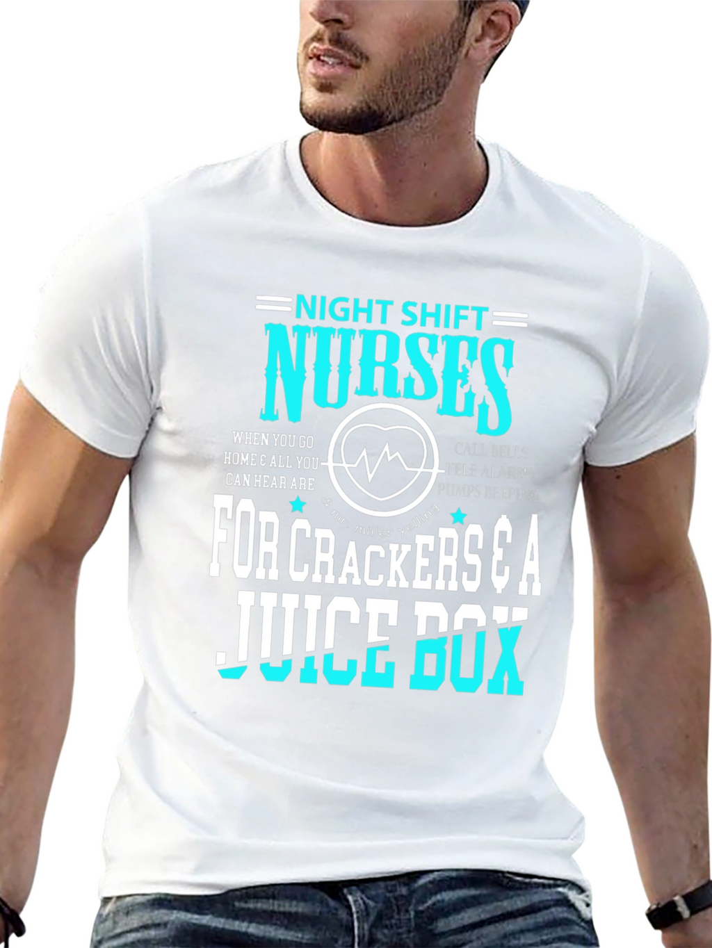 Night Shift Nurse Graphic Tee