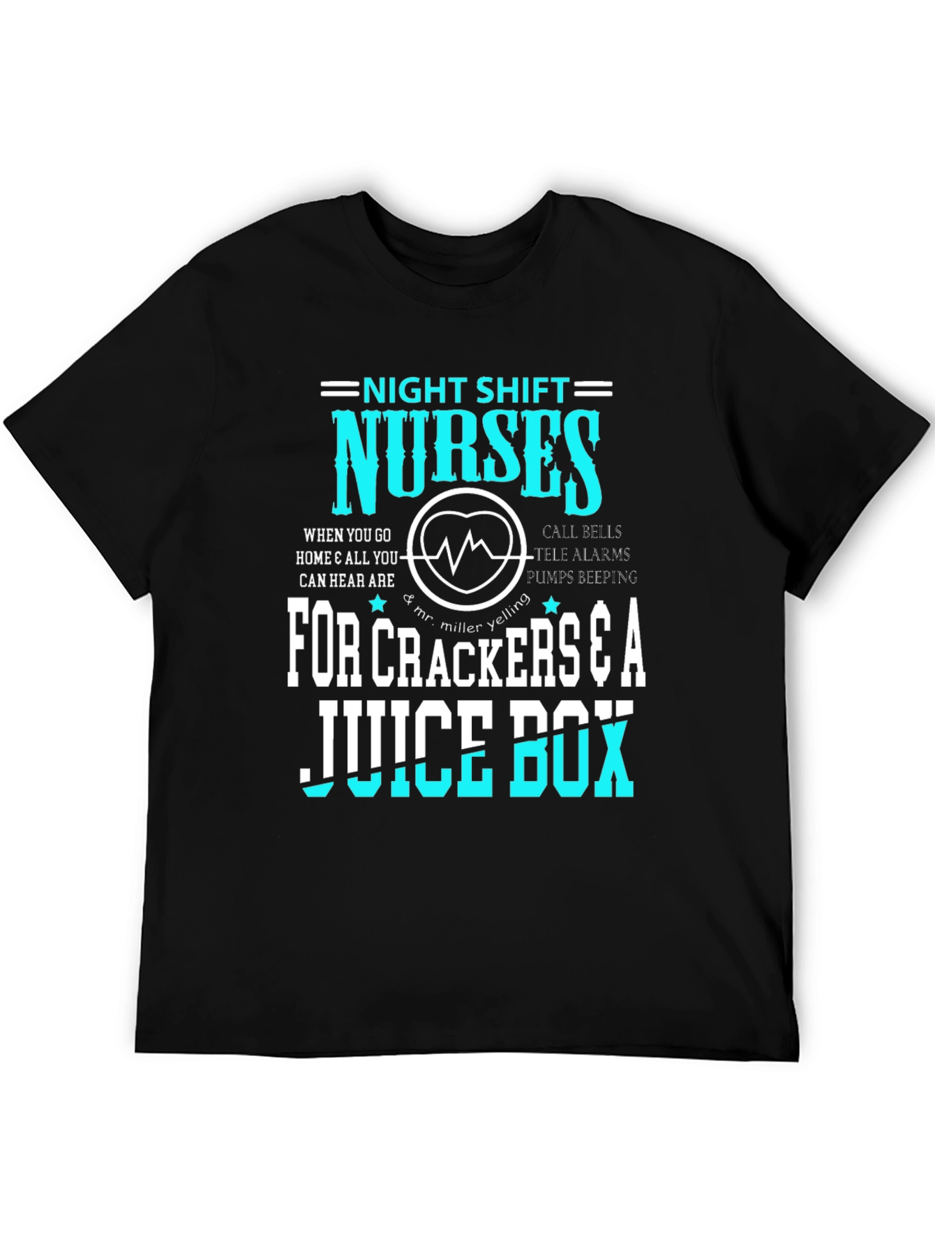 Night Shift Nurse Graphic Tee