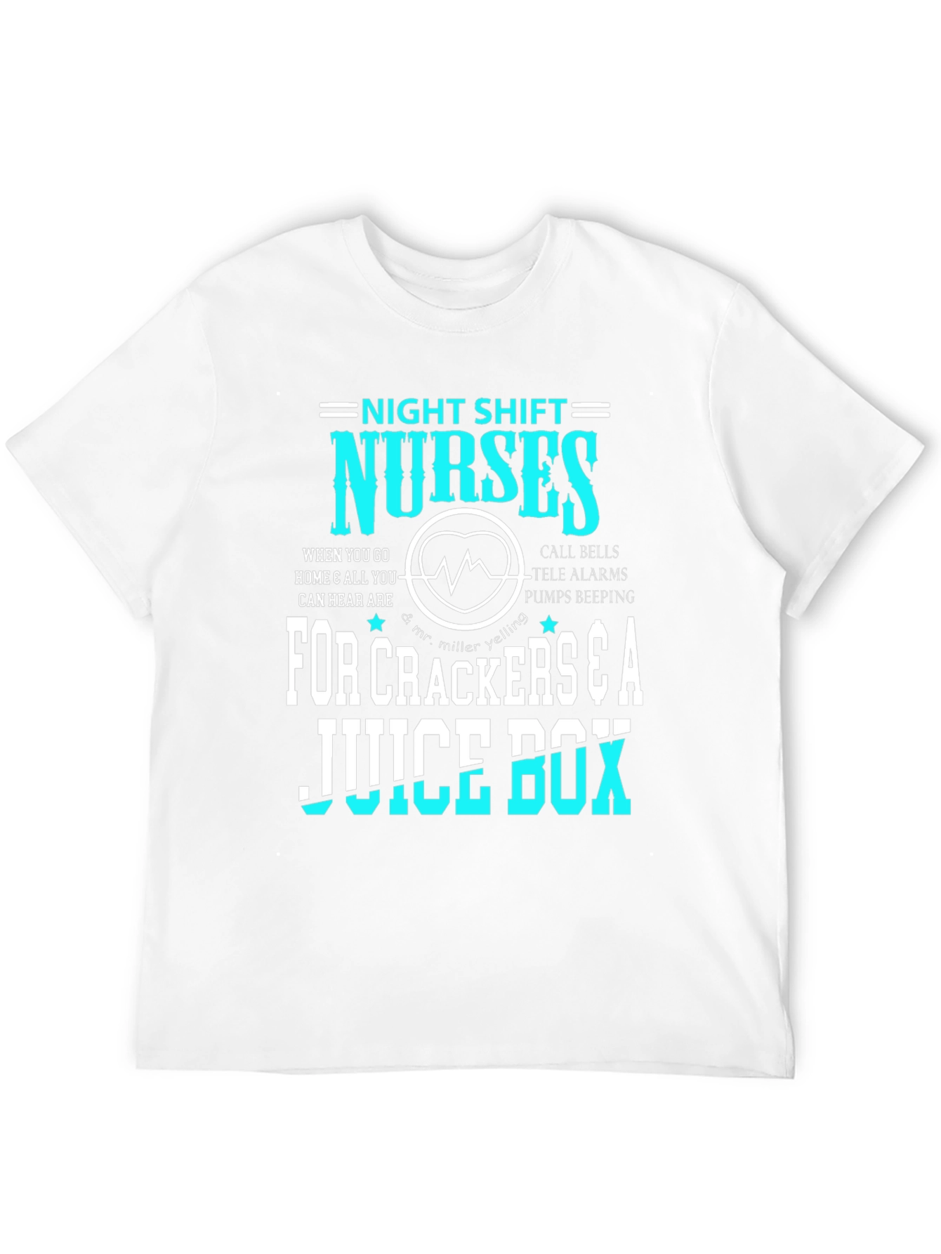 Night Shift Nurse Graphic Tee