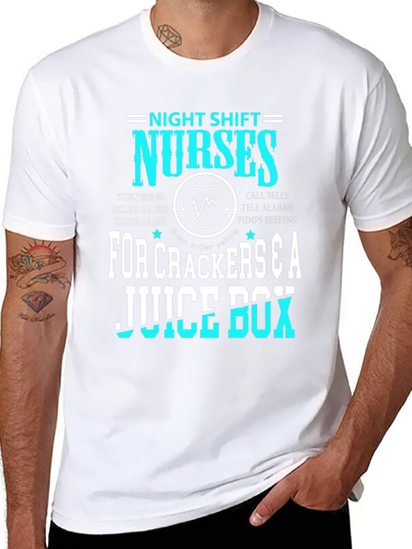 Night Shift Nurse Graphic Tee