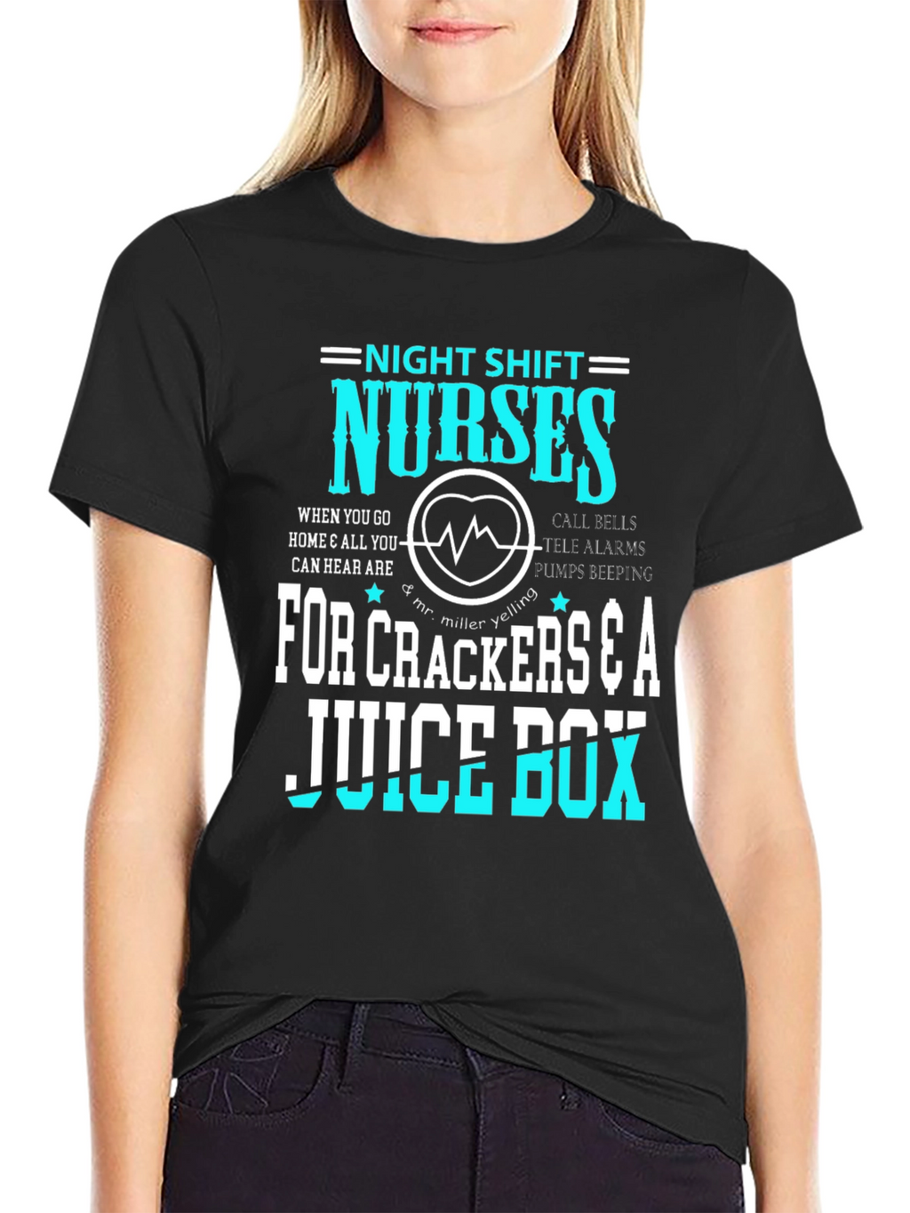 Night Shift Nurse Graphic Tee