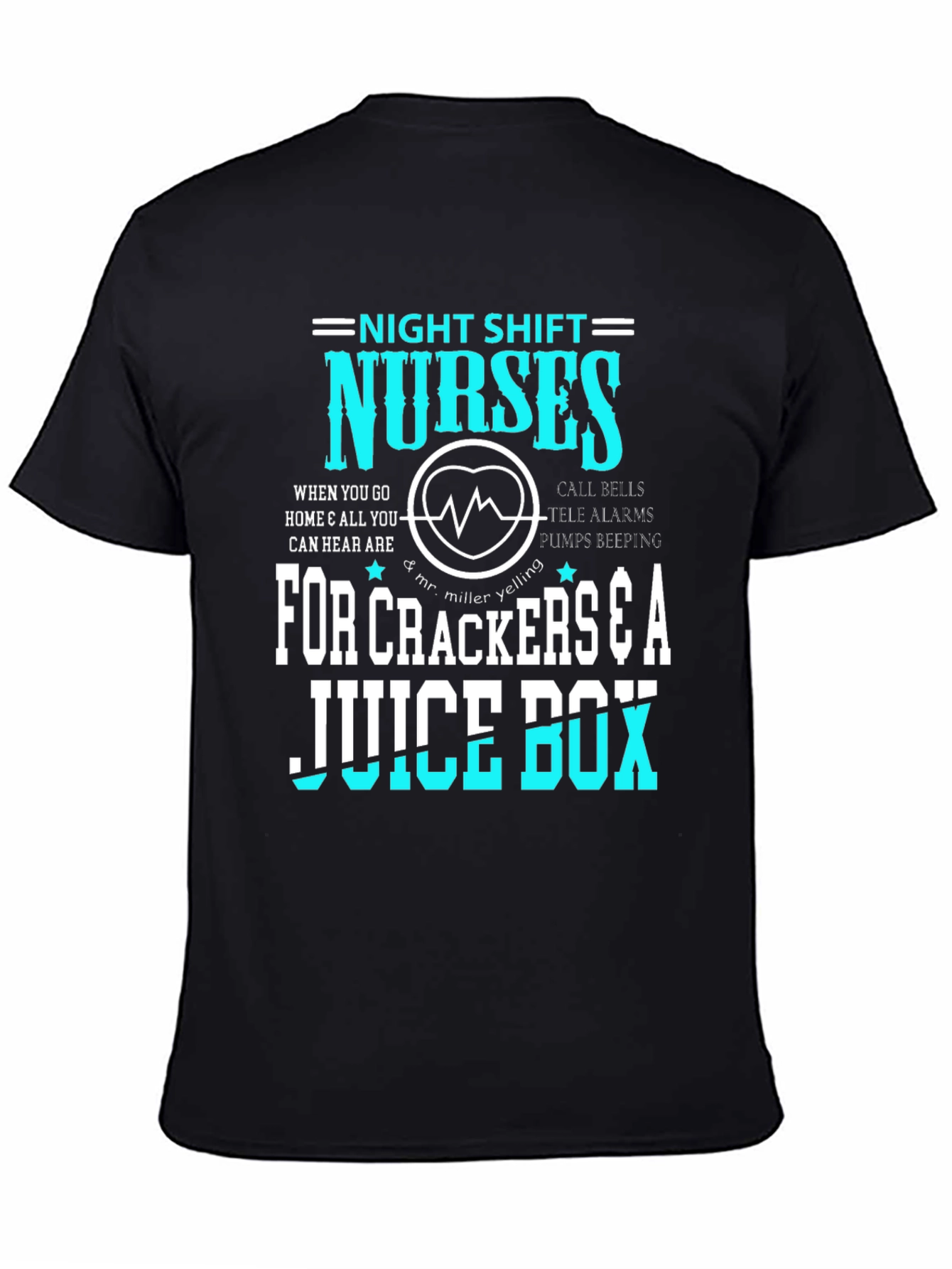 Night Shift Nurse Graphic Tee