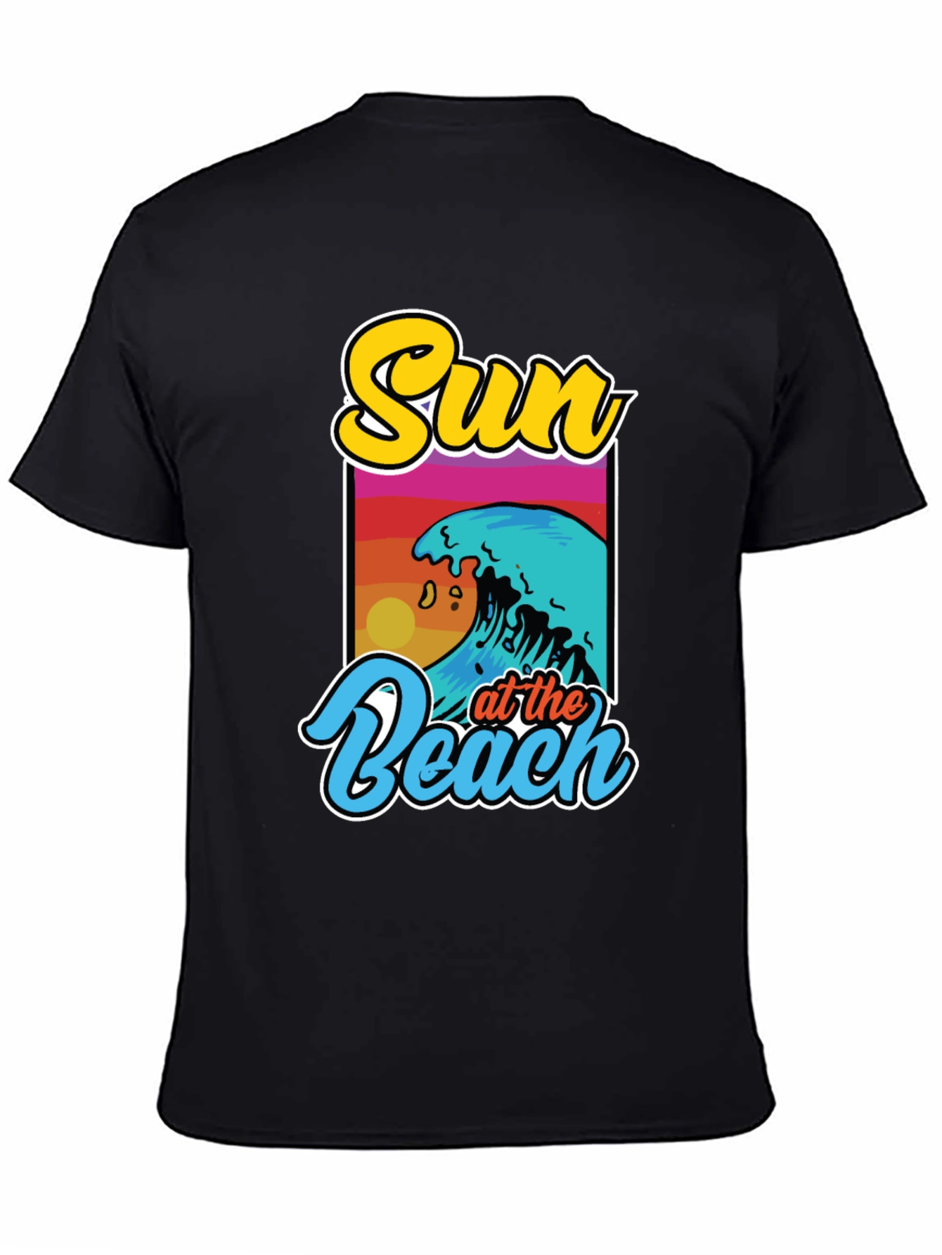 Sun at the Beach Graphic Tee - Summer Vibes