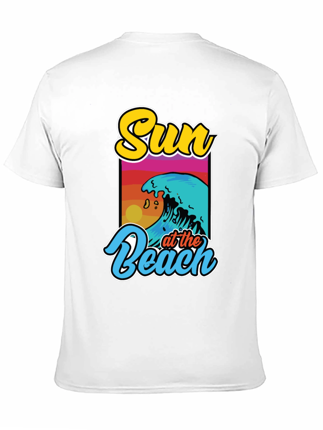Sun at the Beach Graphic Tee - Summer Vibes