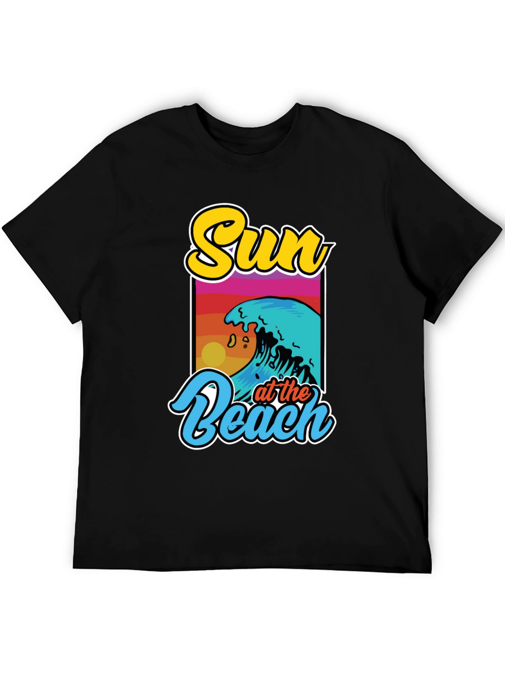 Sun at the Beach Graphic Tee - Summer Vibes