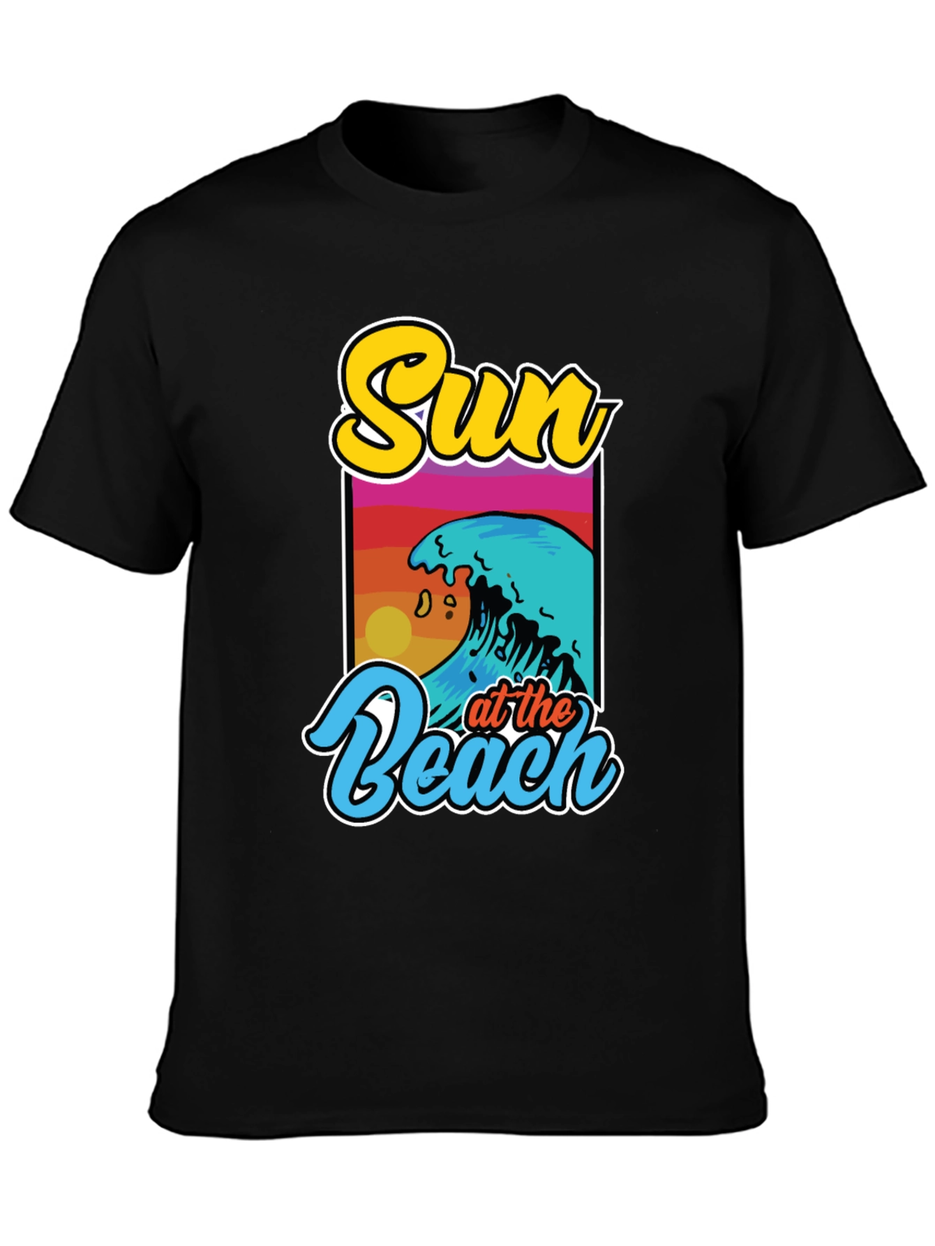 Sun at the Beach Graphic Tee - Summer Vibes