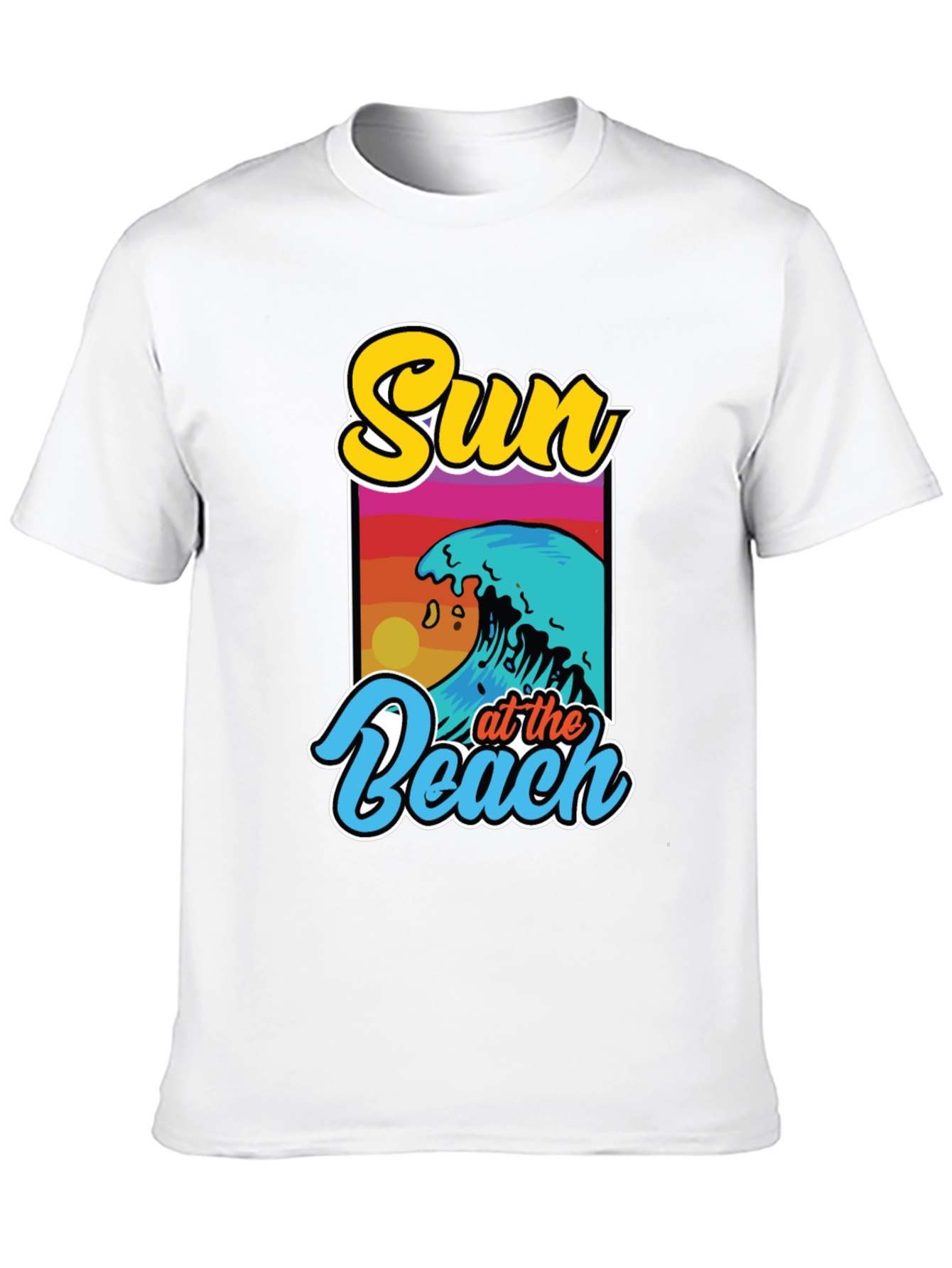 Sun at the Beach Graphic Tee - Summer Vibes