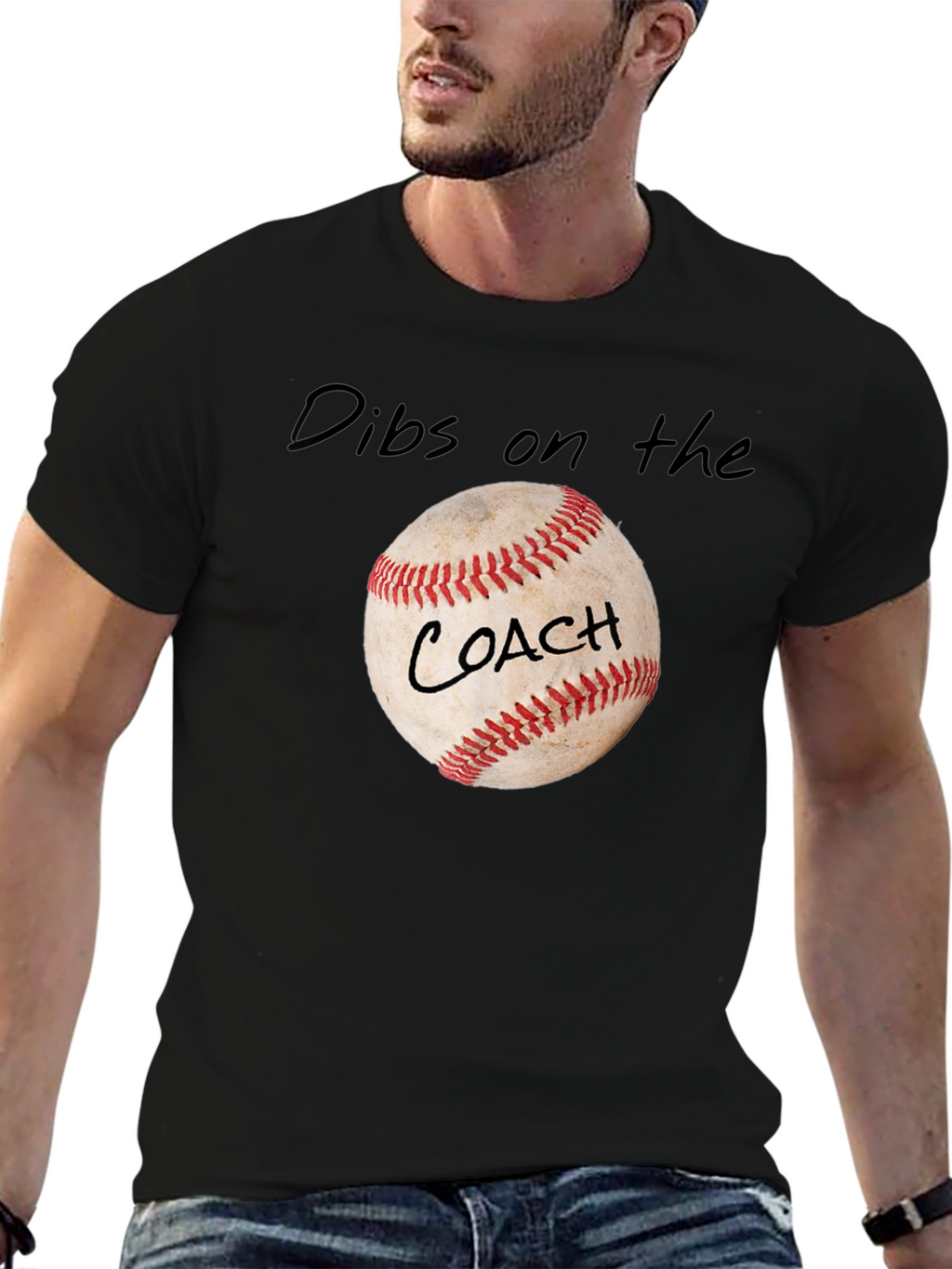 Dibs on the Coach Baseball T-Shirt