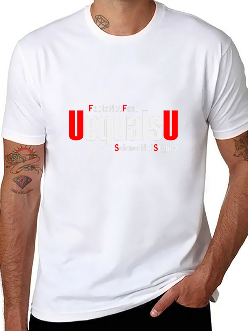 Facts Not Fear Equals U T-Shirt