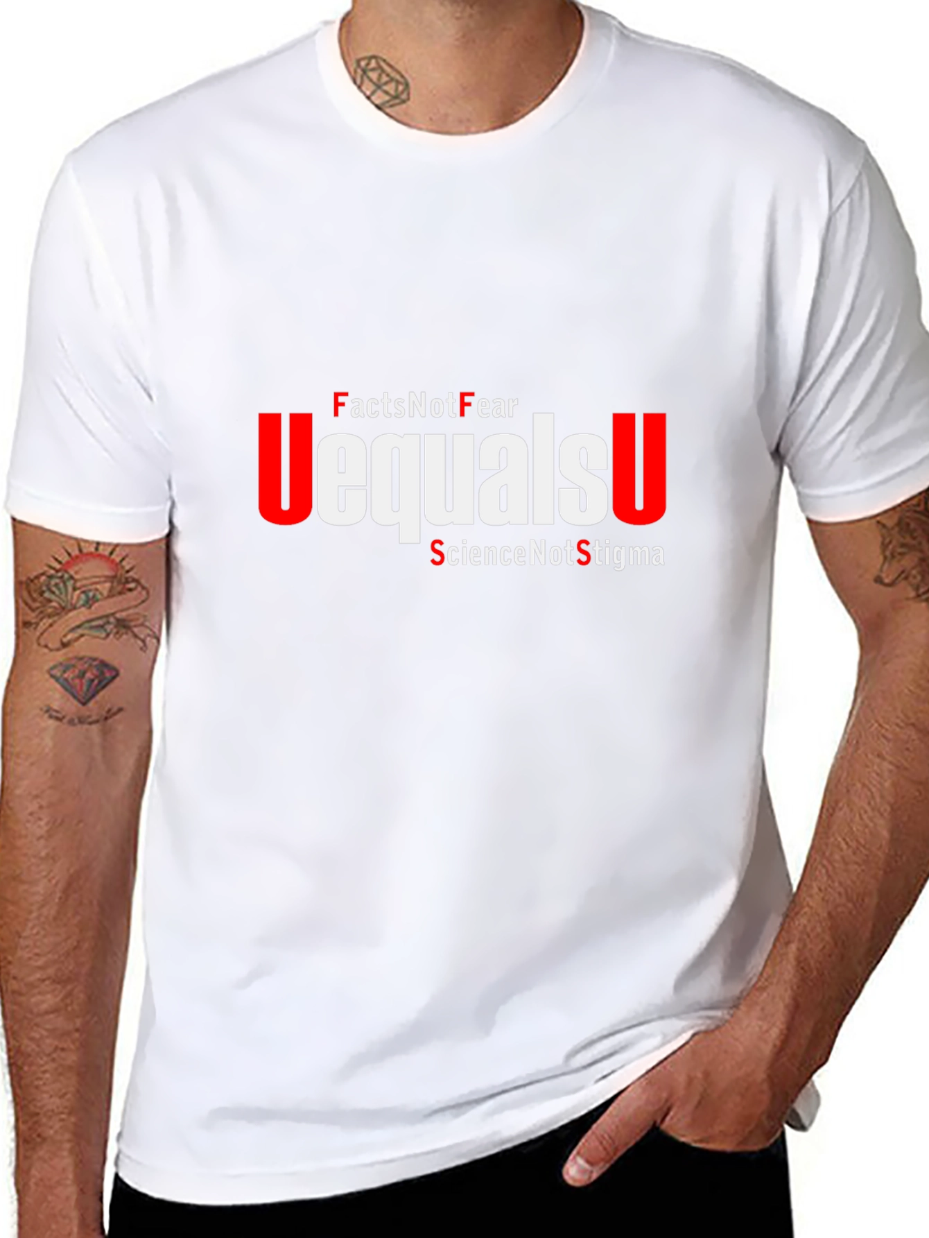 Facts Not Fear Equals U T-Shirt