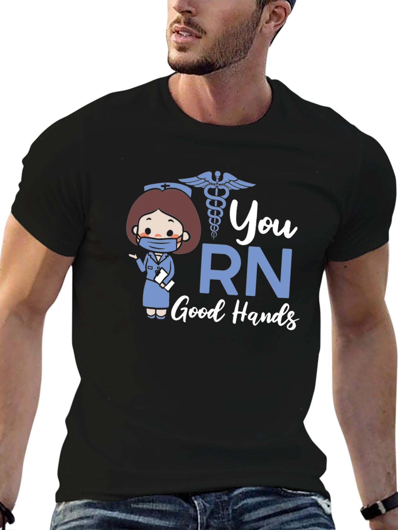 RN Good Hands T-Shirt - Nurse Appreciation Tee