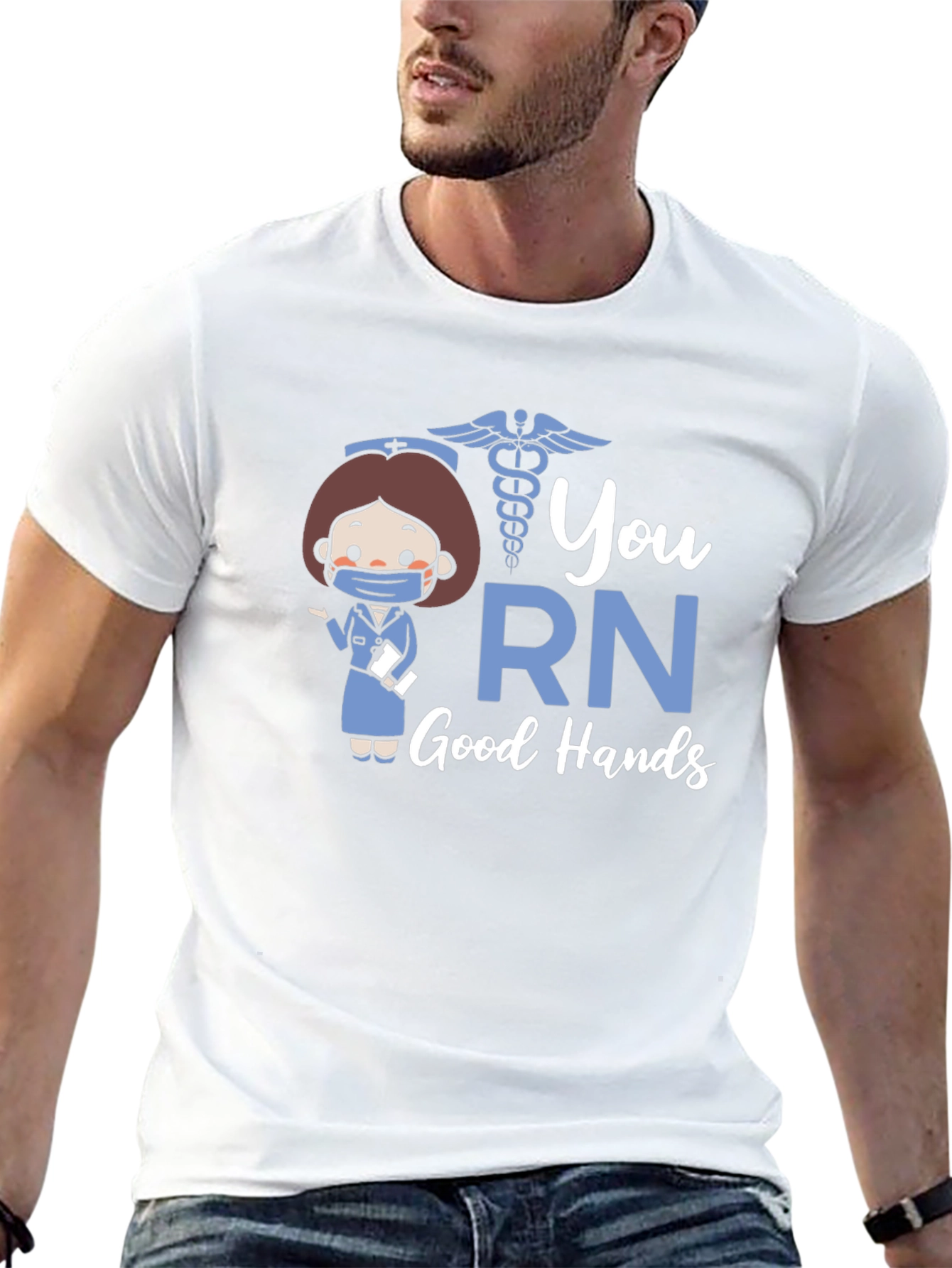 RN Good Hands T-Shirt - Nurse Appreciation Tee